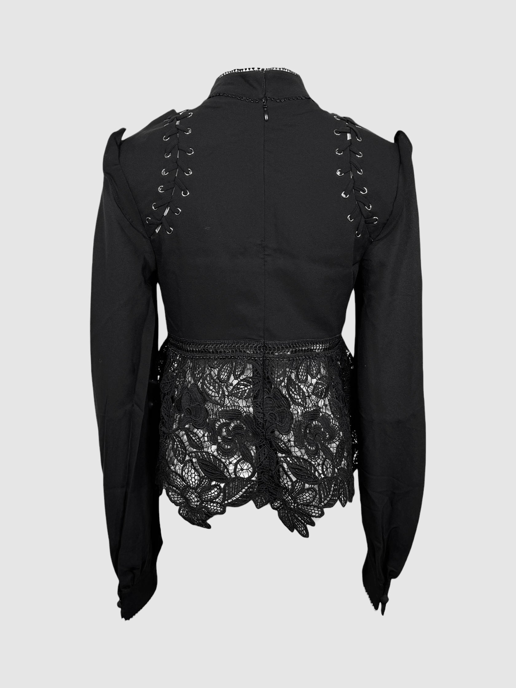 Ruffle Lace Top
