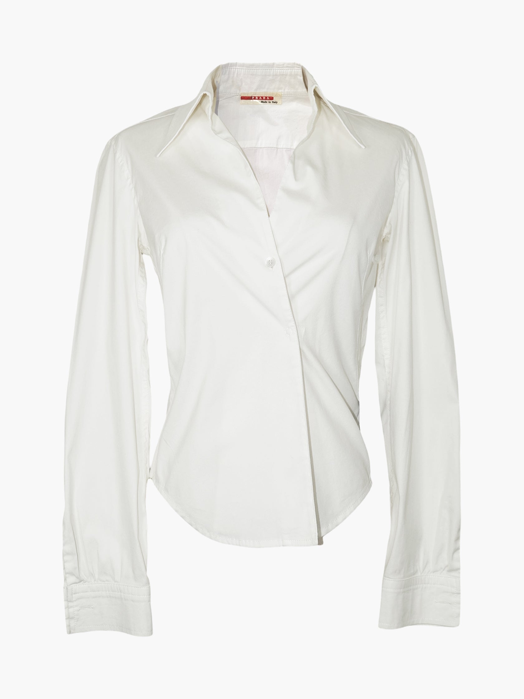 Asymmetric Button-Up Top