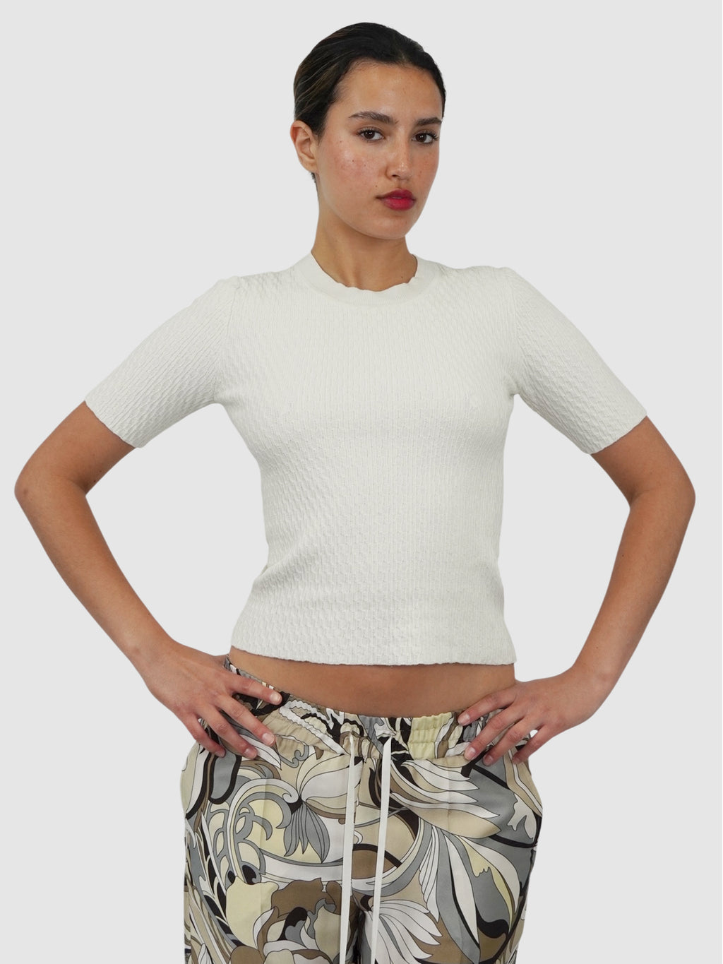 Ribbed Knit Top