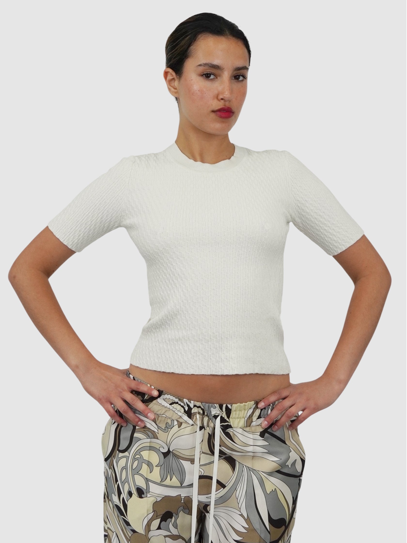 Ribbed Knit Top