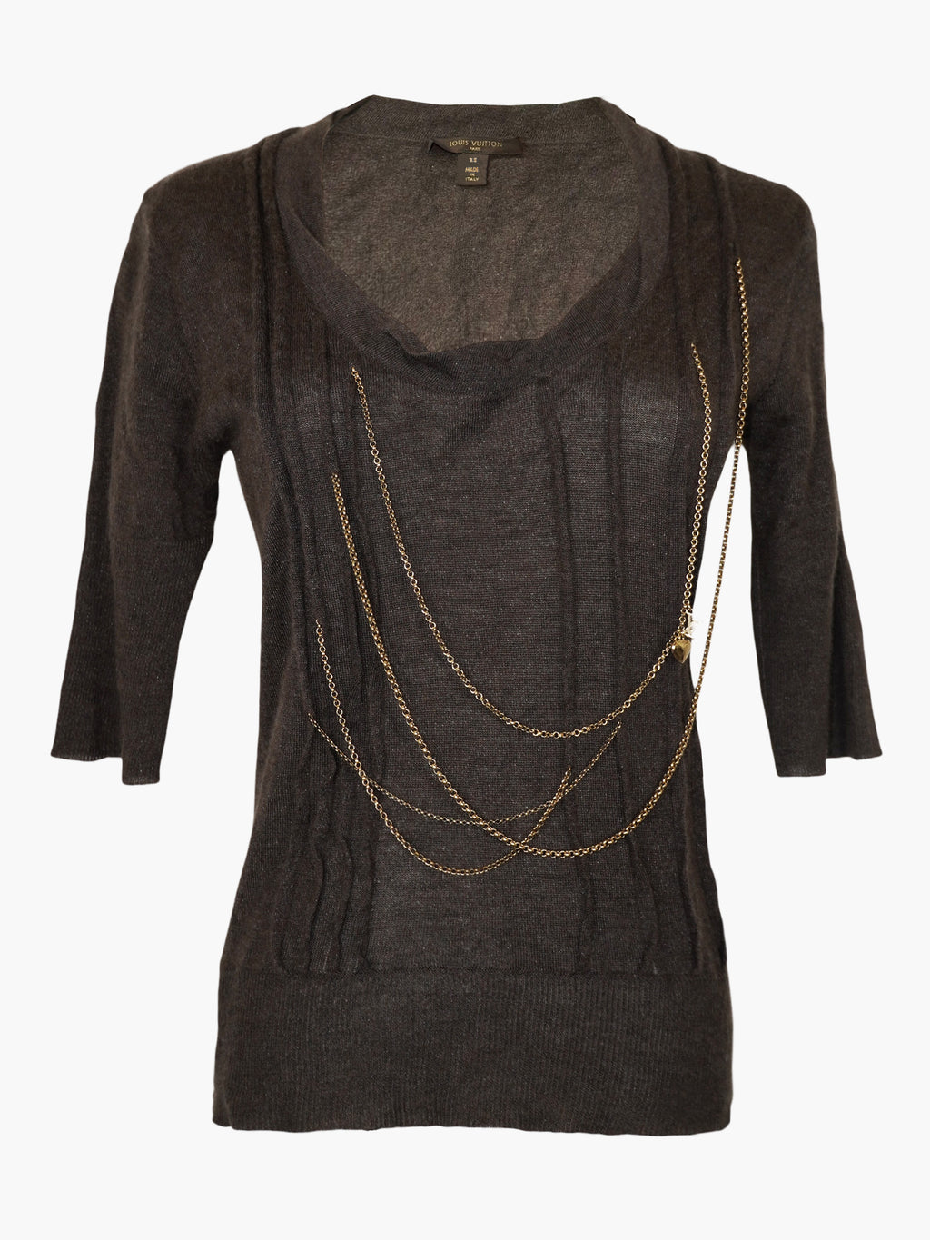 Chain Embellished Top