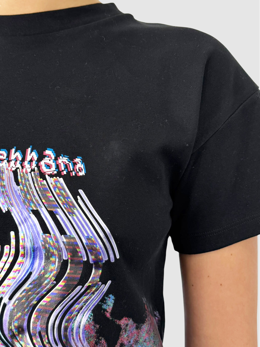 Glitch Graphic Top
