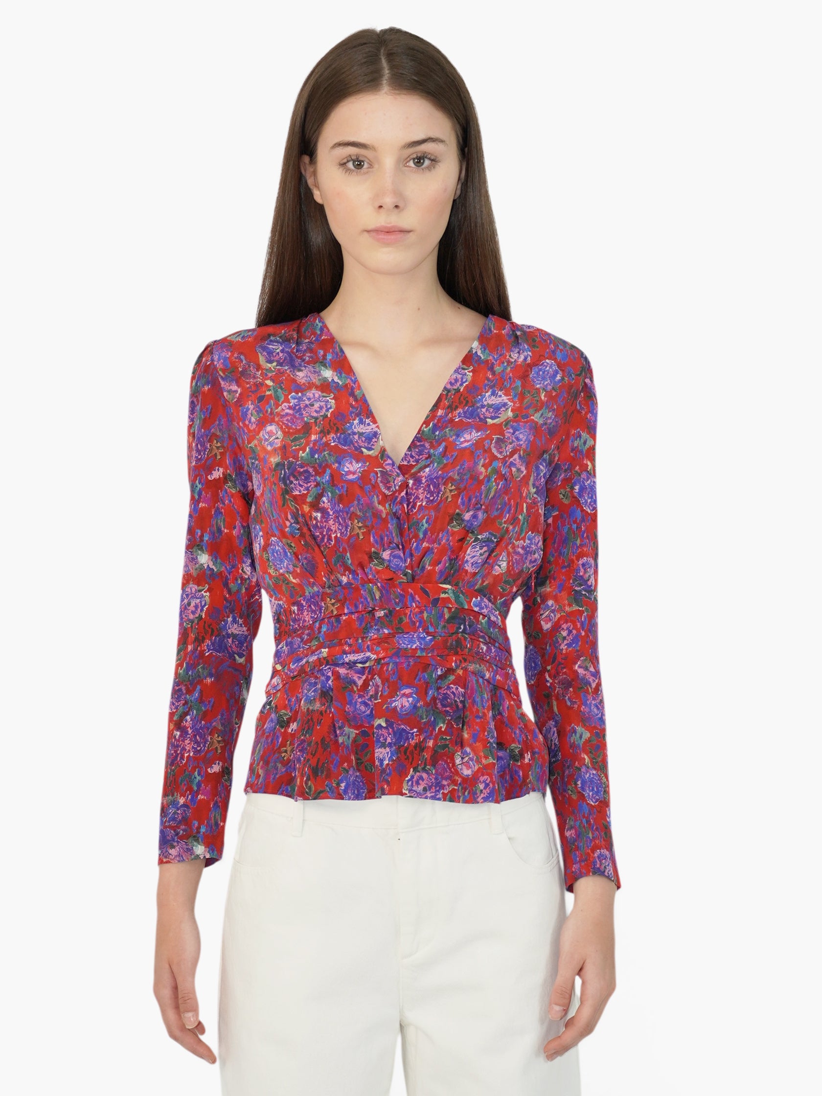 Hurl Silk Top
