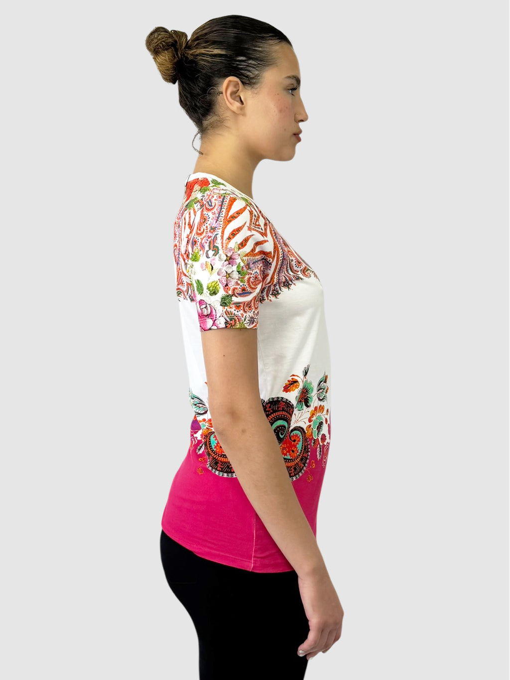 Paisley Print Top