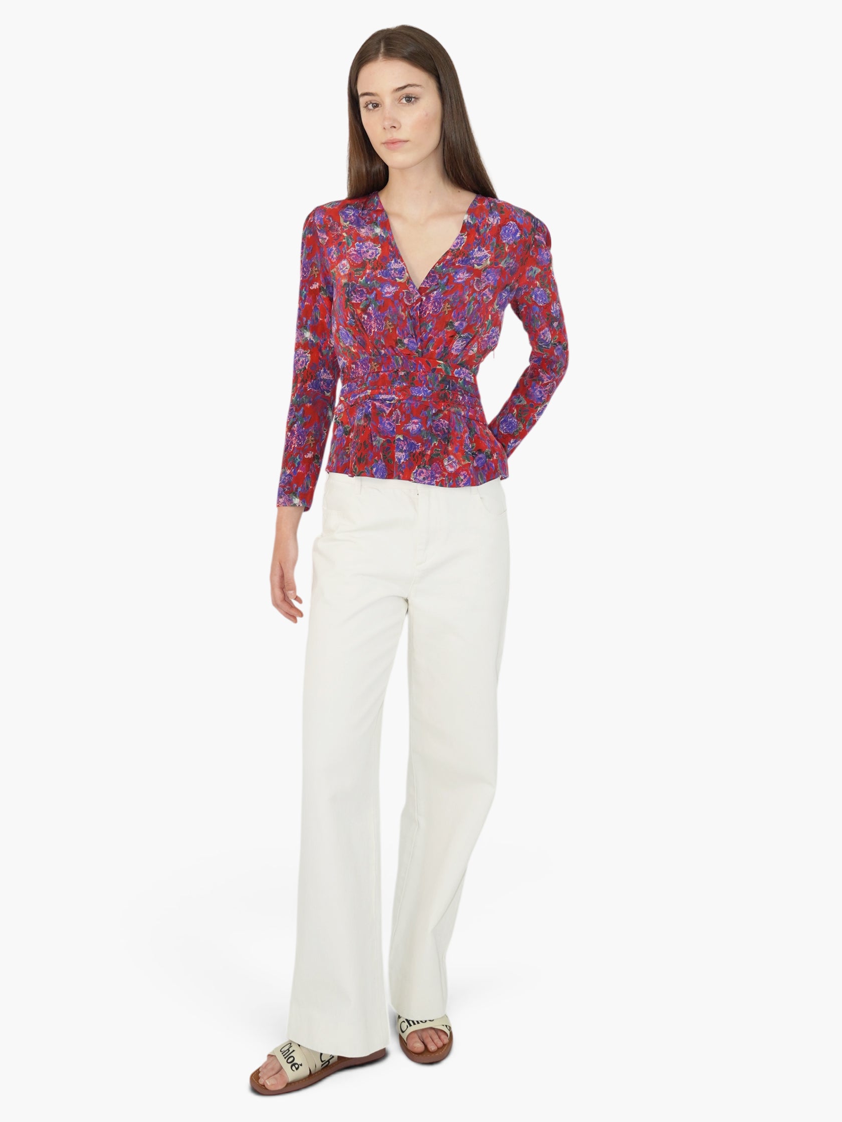 Hurl Silk Top