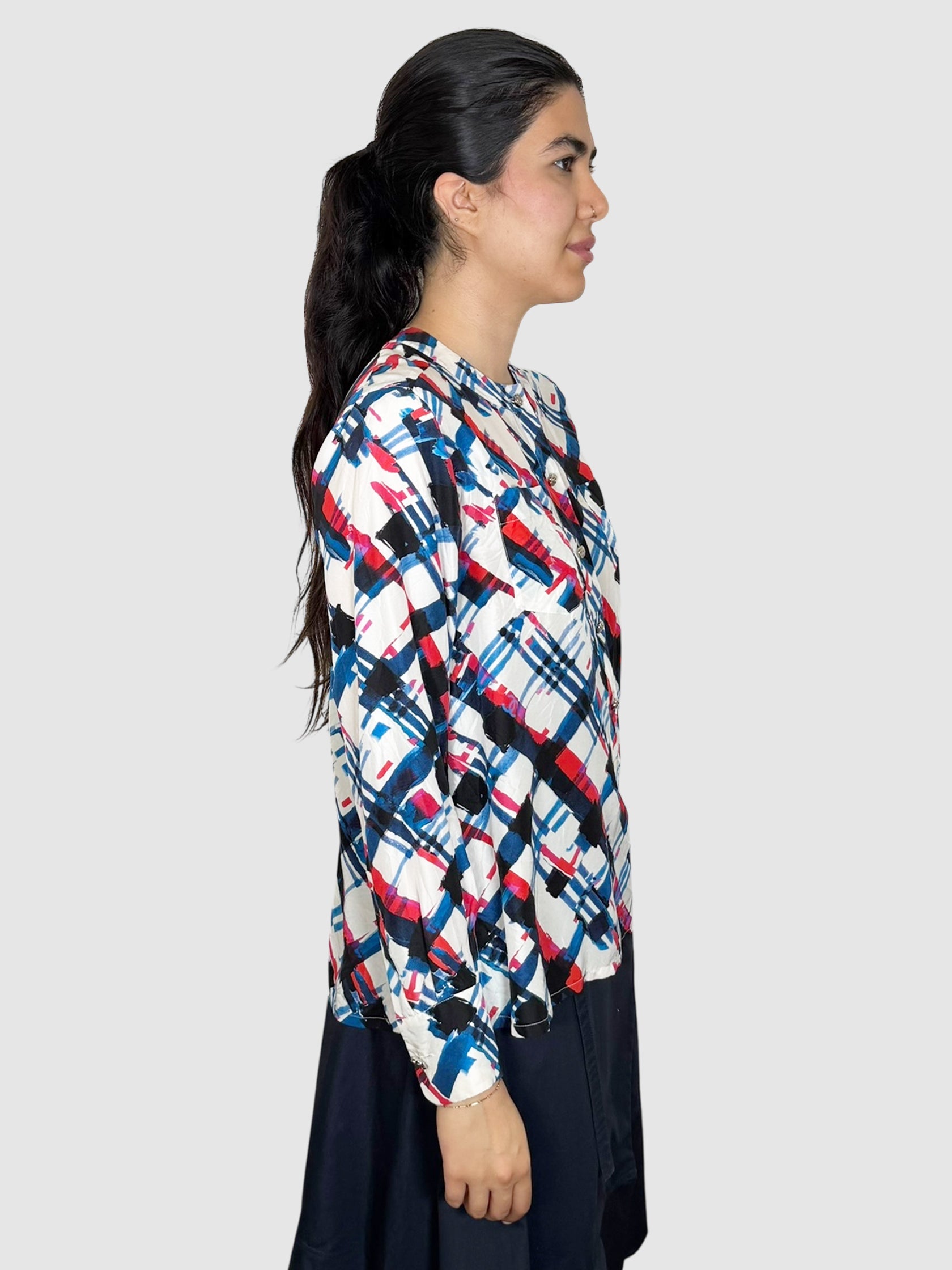 2016 Multi-Print Silk Top