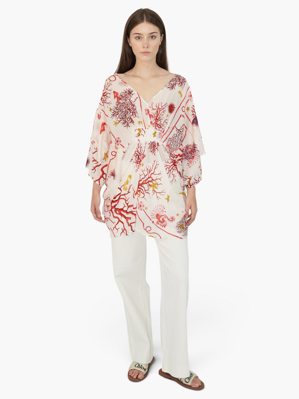 Printed Tunic Top