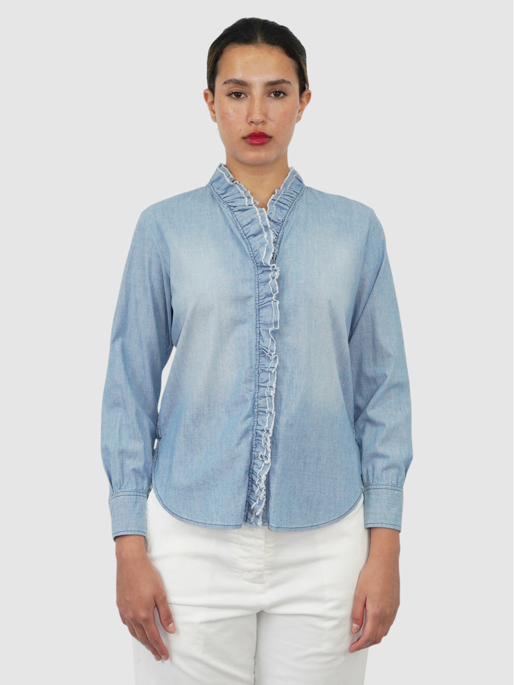 Lawendy Denim Top