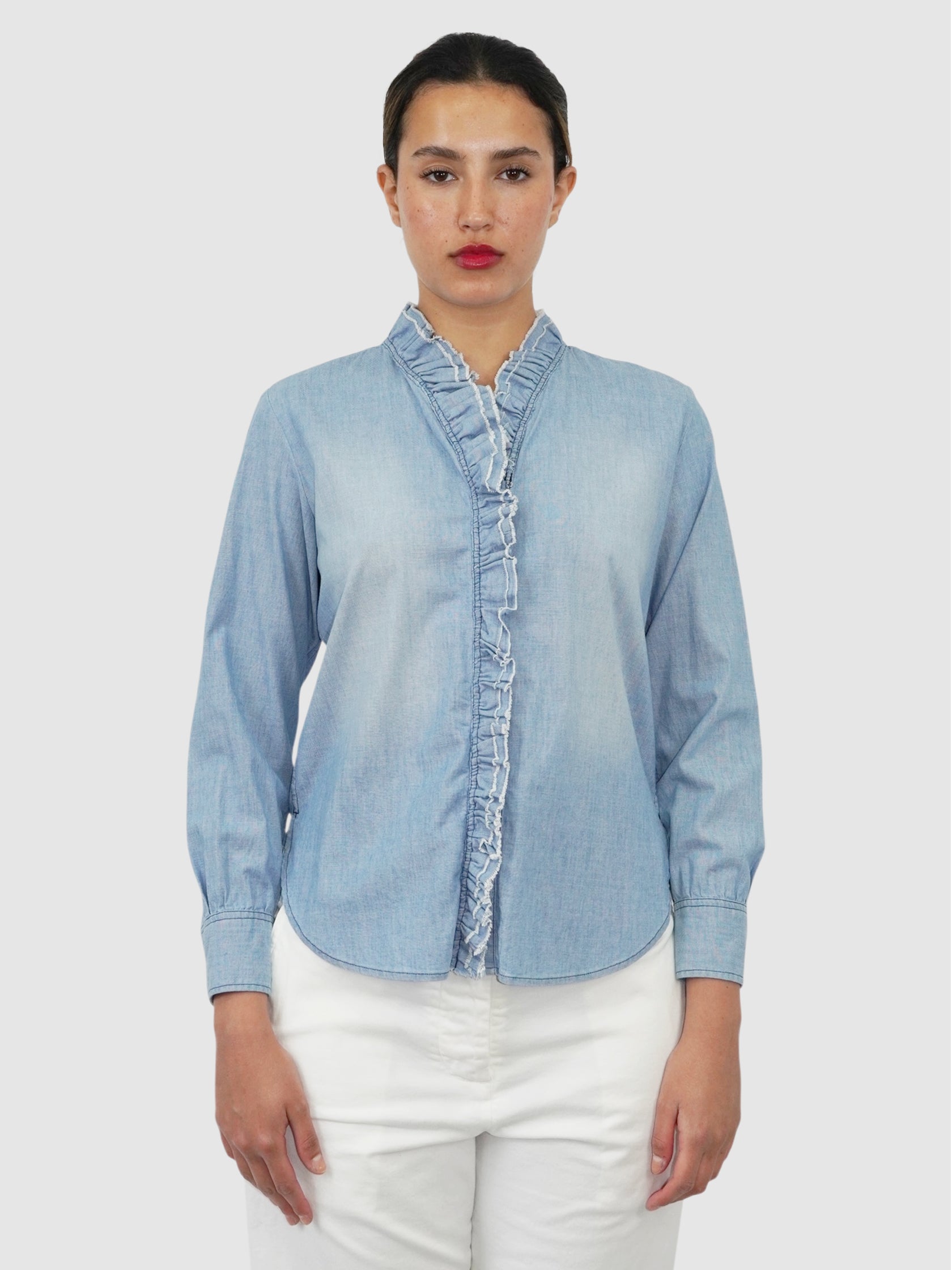 Lawendy Denim Top