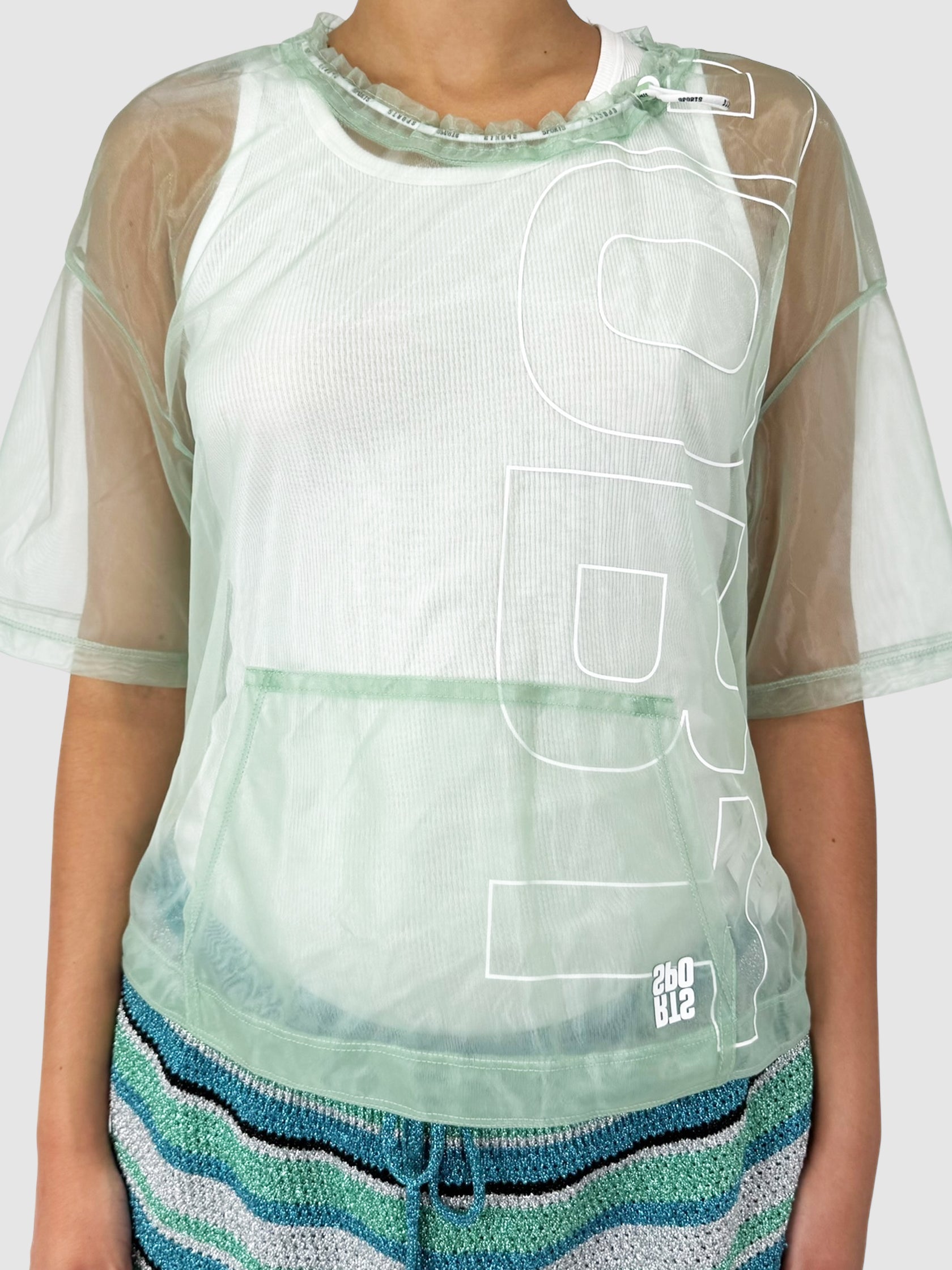 Sheer Organza Top