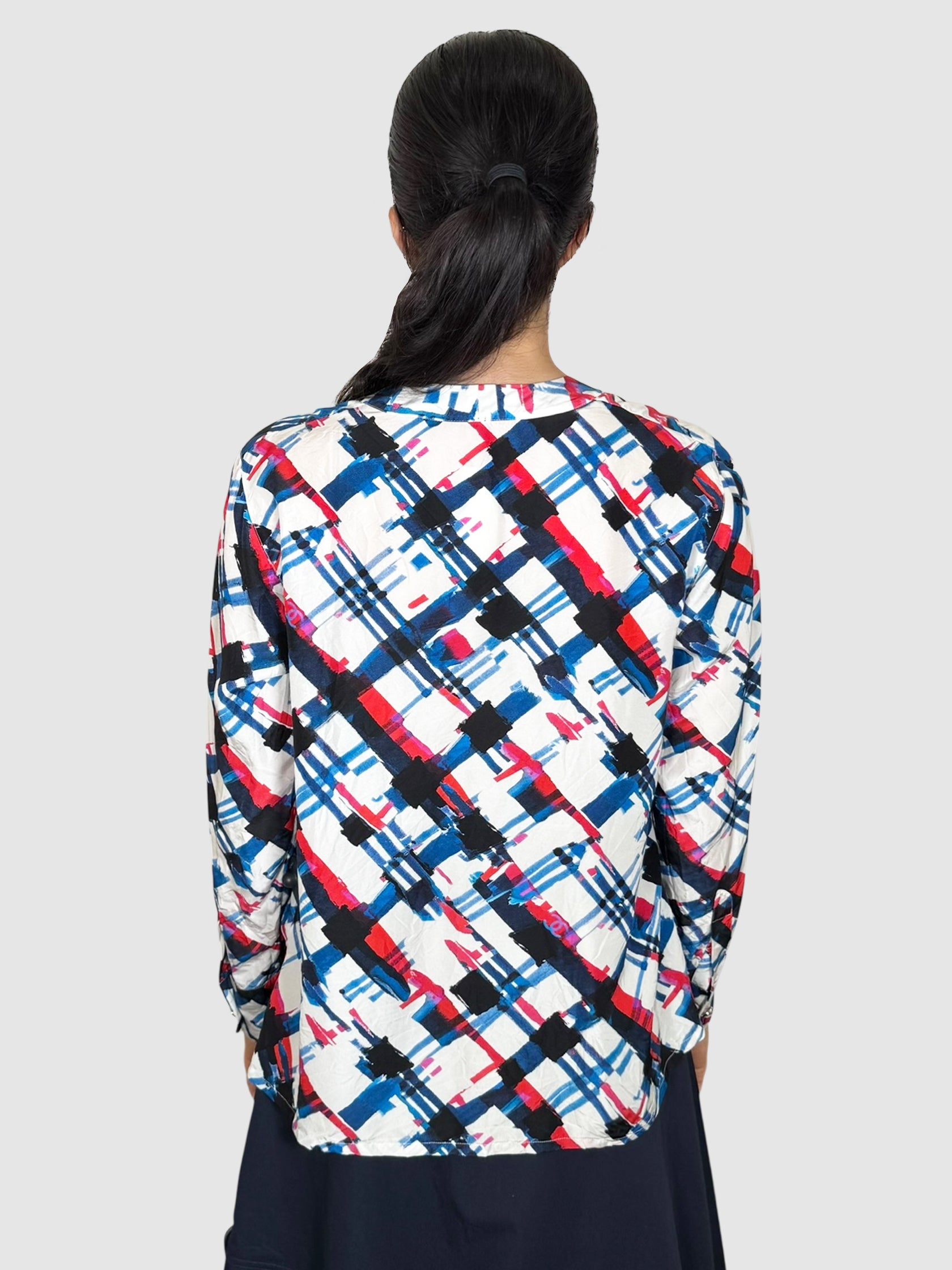 2016 Multi-Print Silk Top