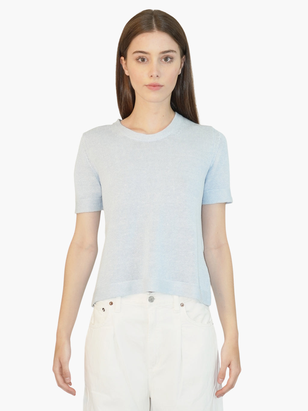 Knit Linen Top