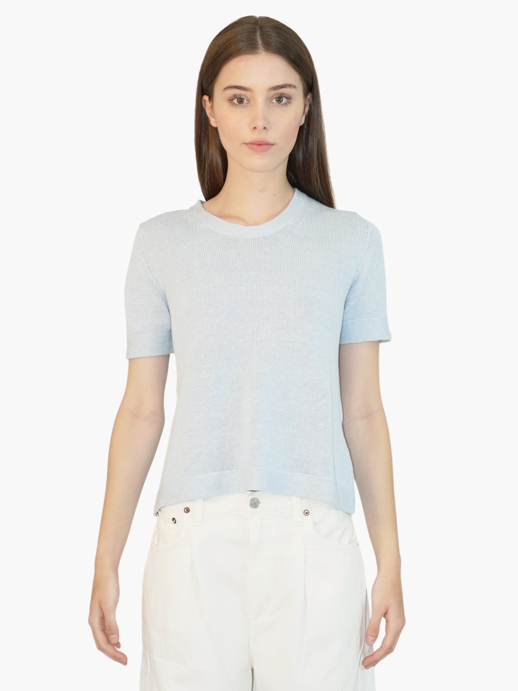 Knit Linen Top