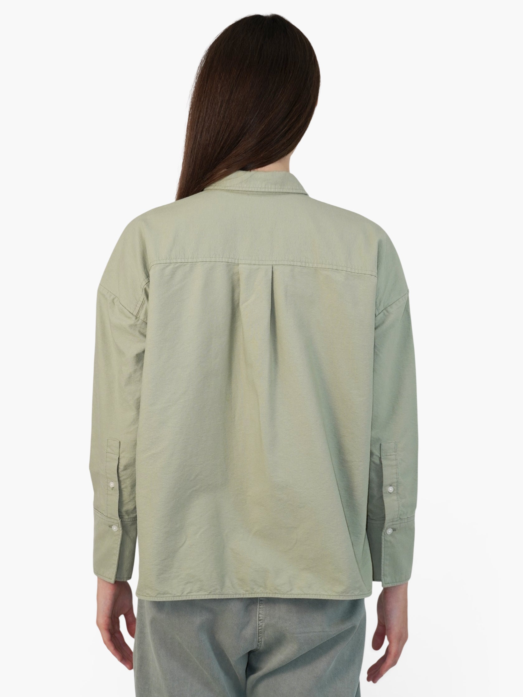 Boxy Flannel Top