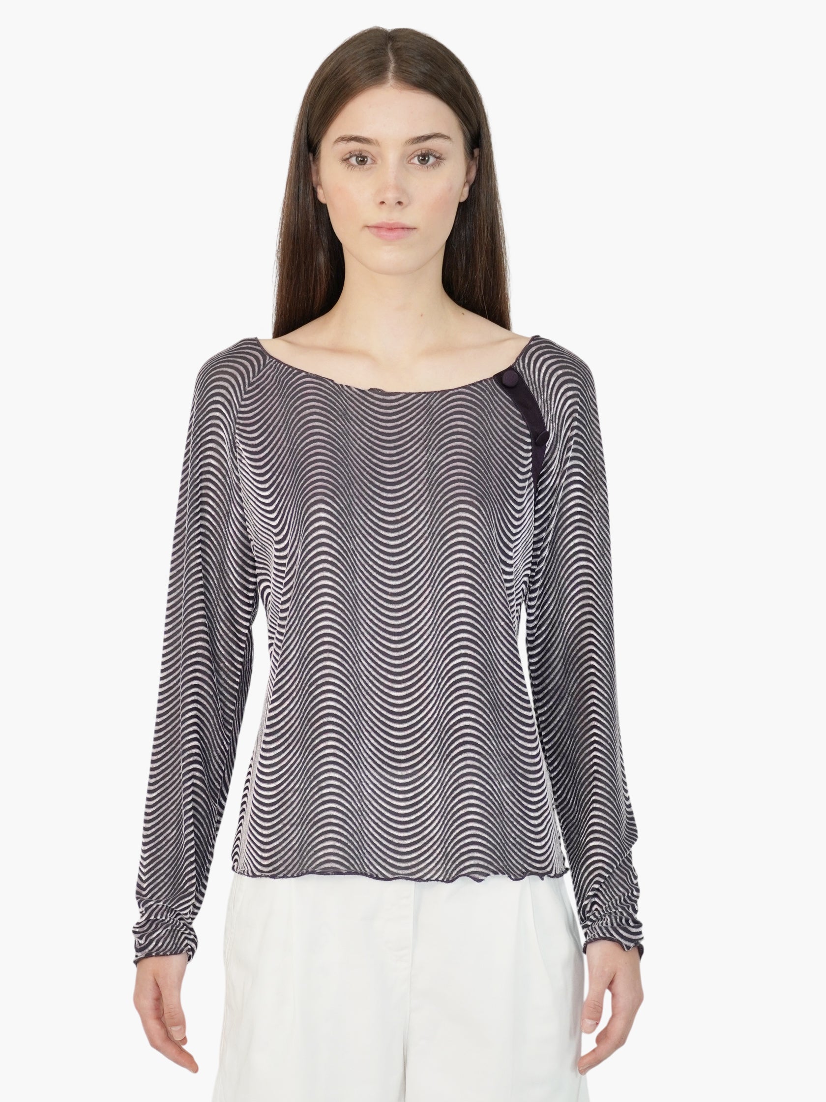 Wave Stripe Top