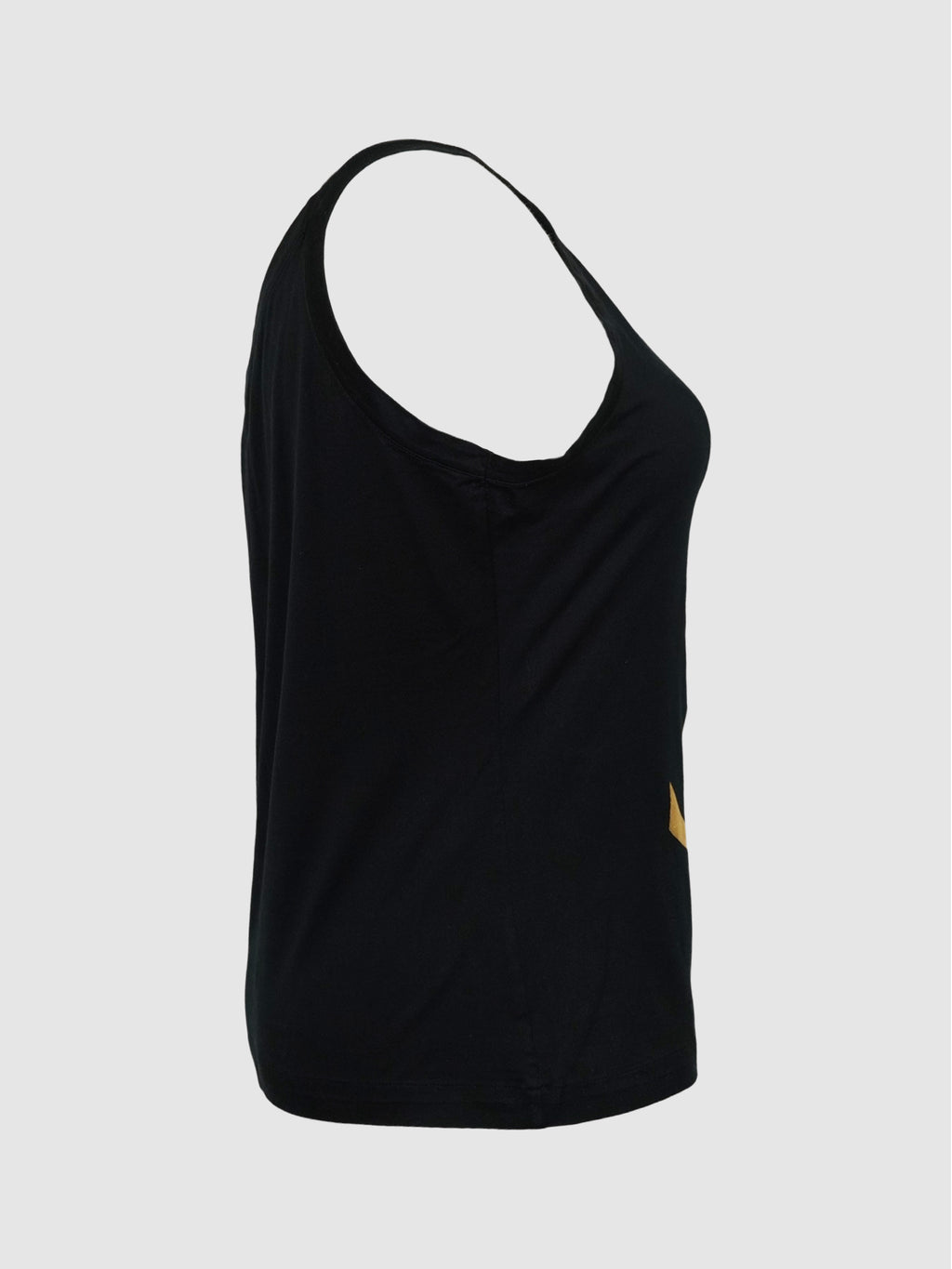One-Shoulder Logo Top
