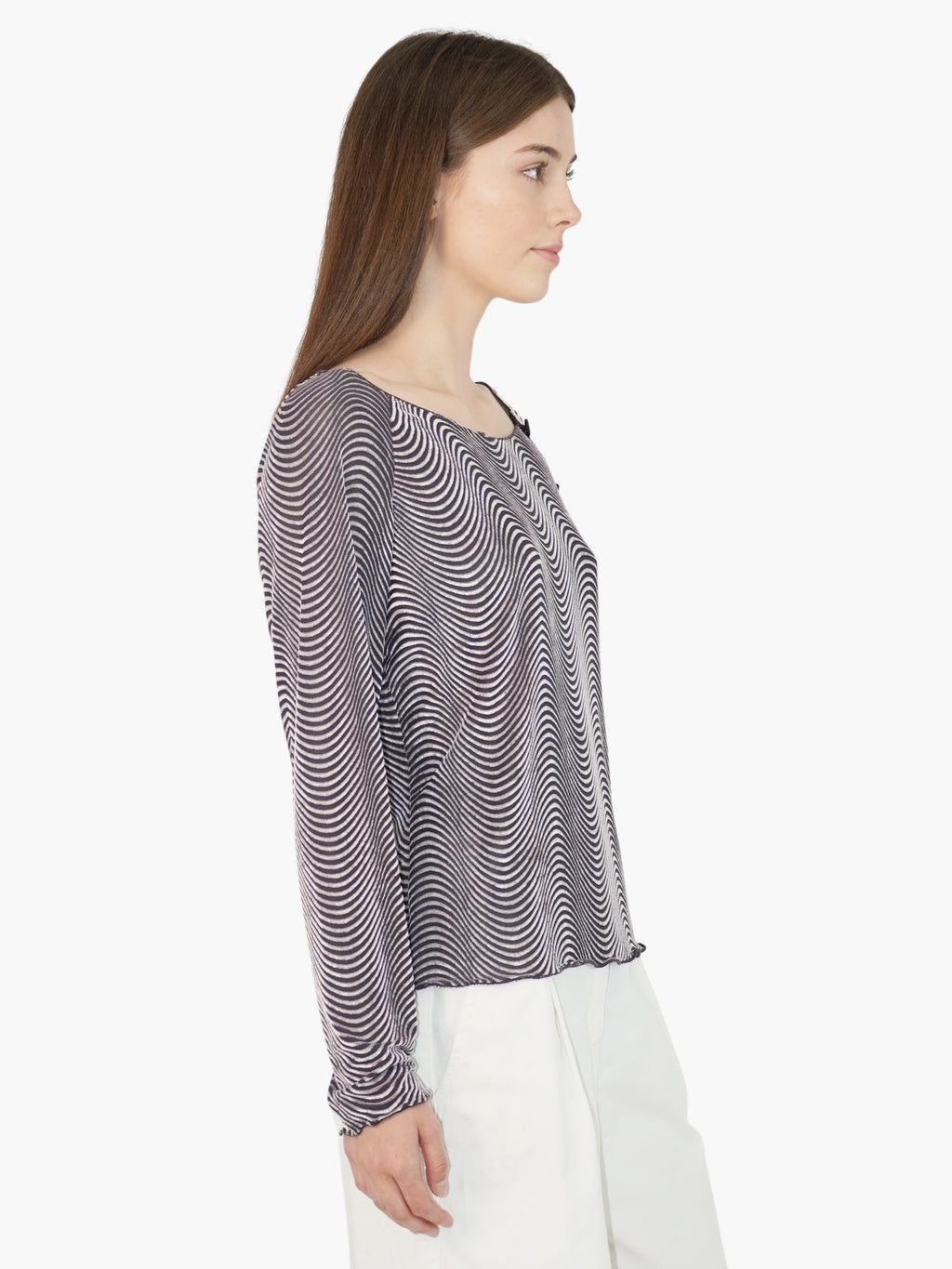 Wave Stripe Top