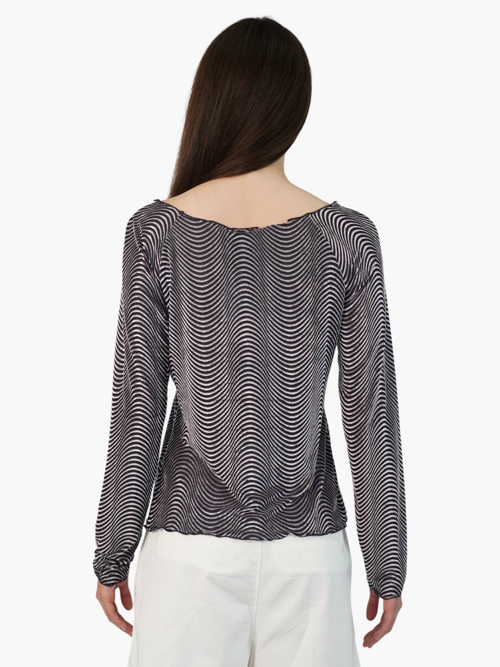 Wave Stripe Top