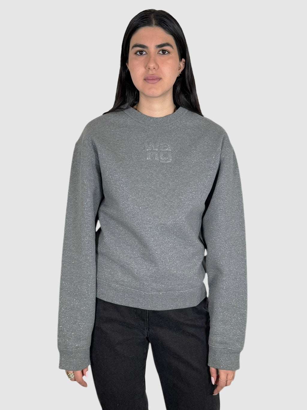 Glitter Crewneck Sweater