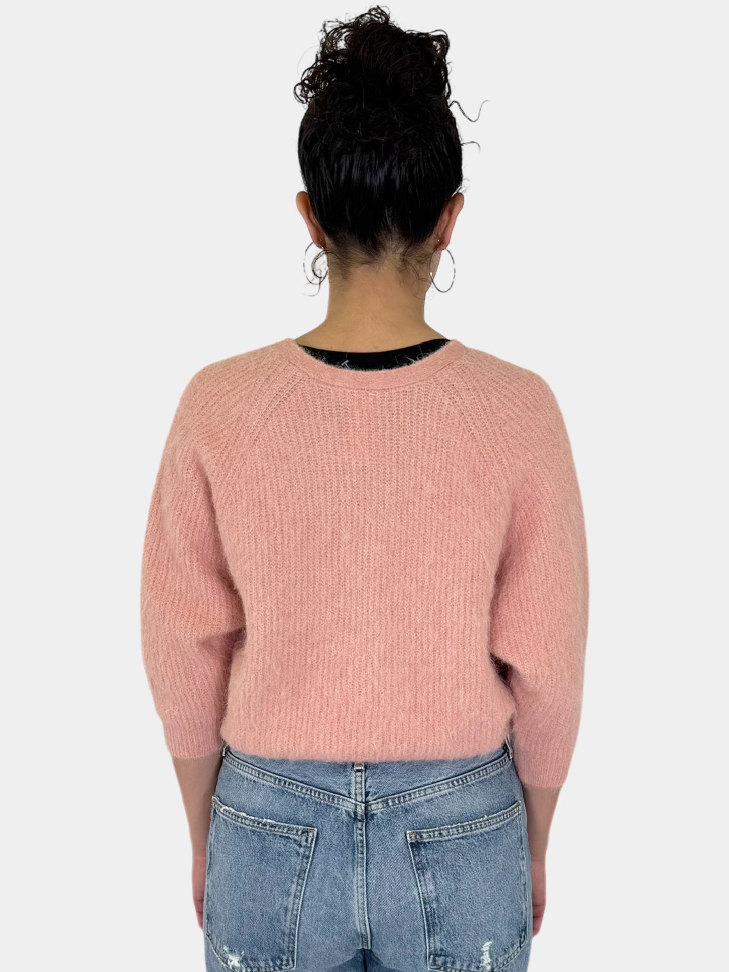 Knot Twist Alpaca Sweater - Size S