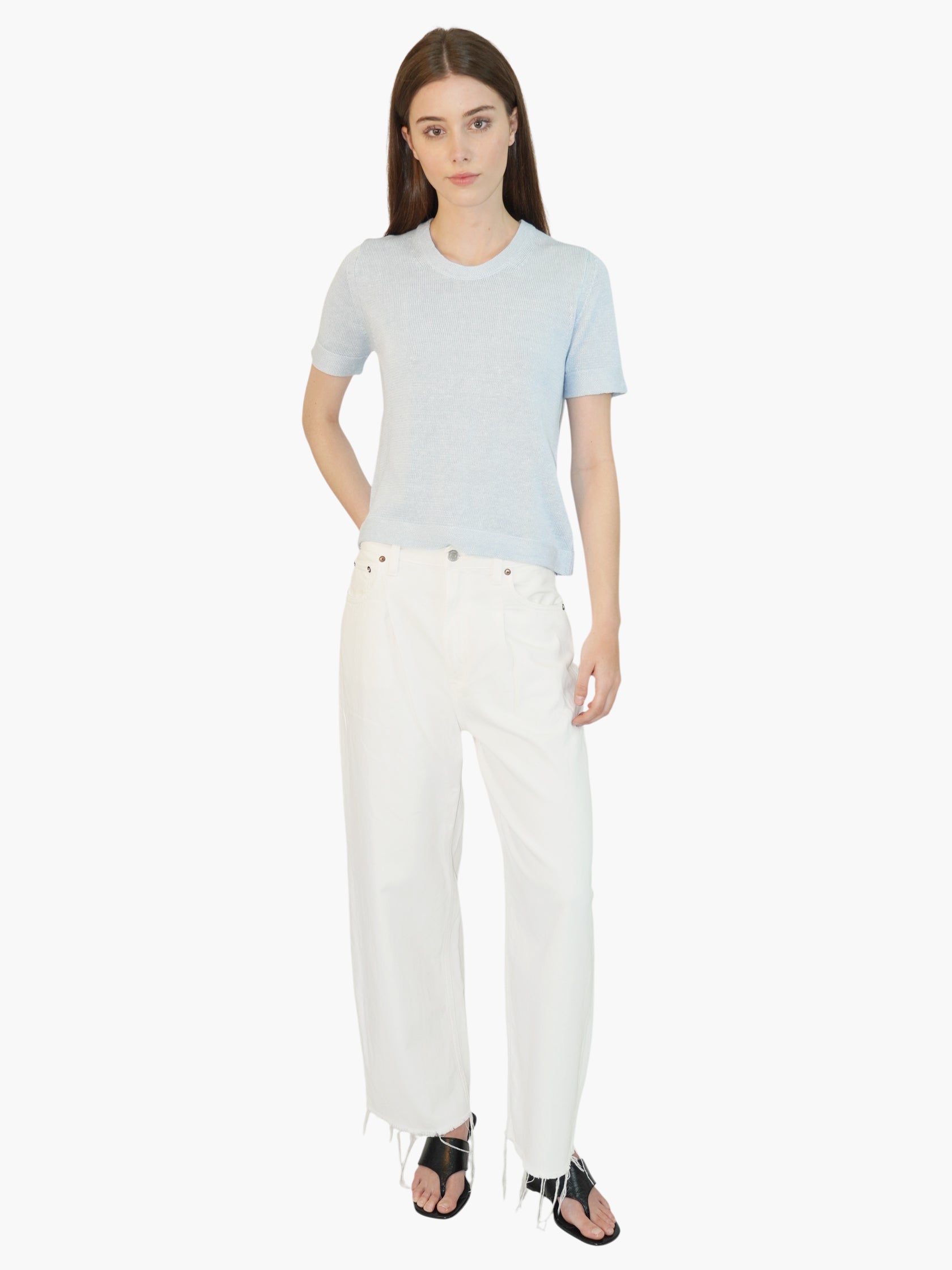 Knit Linen Top