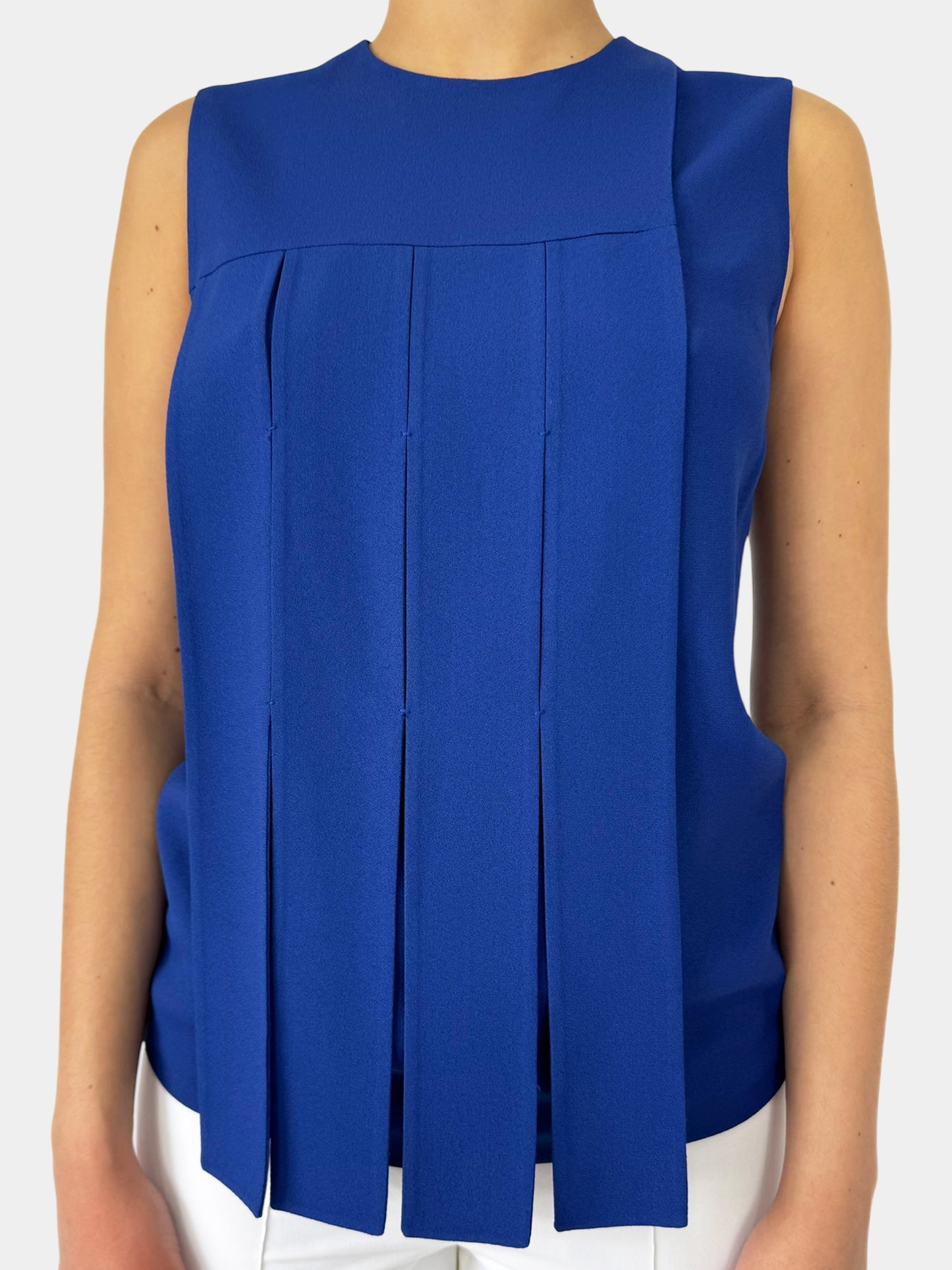 Front Pleat Top