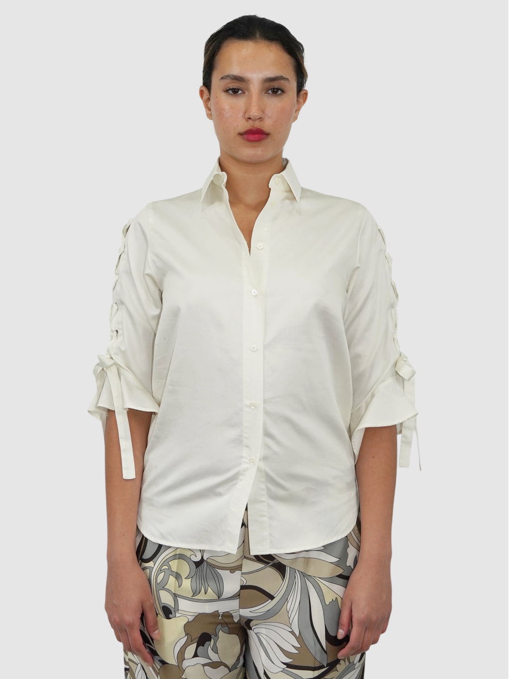 Lace-Up Top
