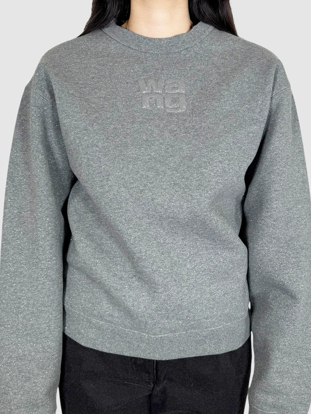 Glitter Crewneck Sweater