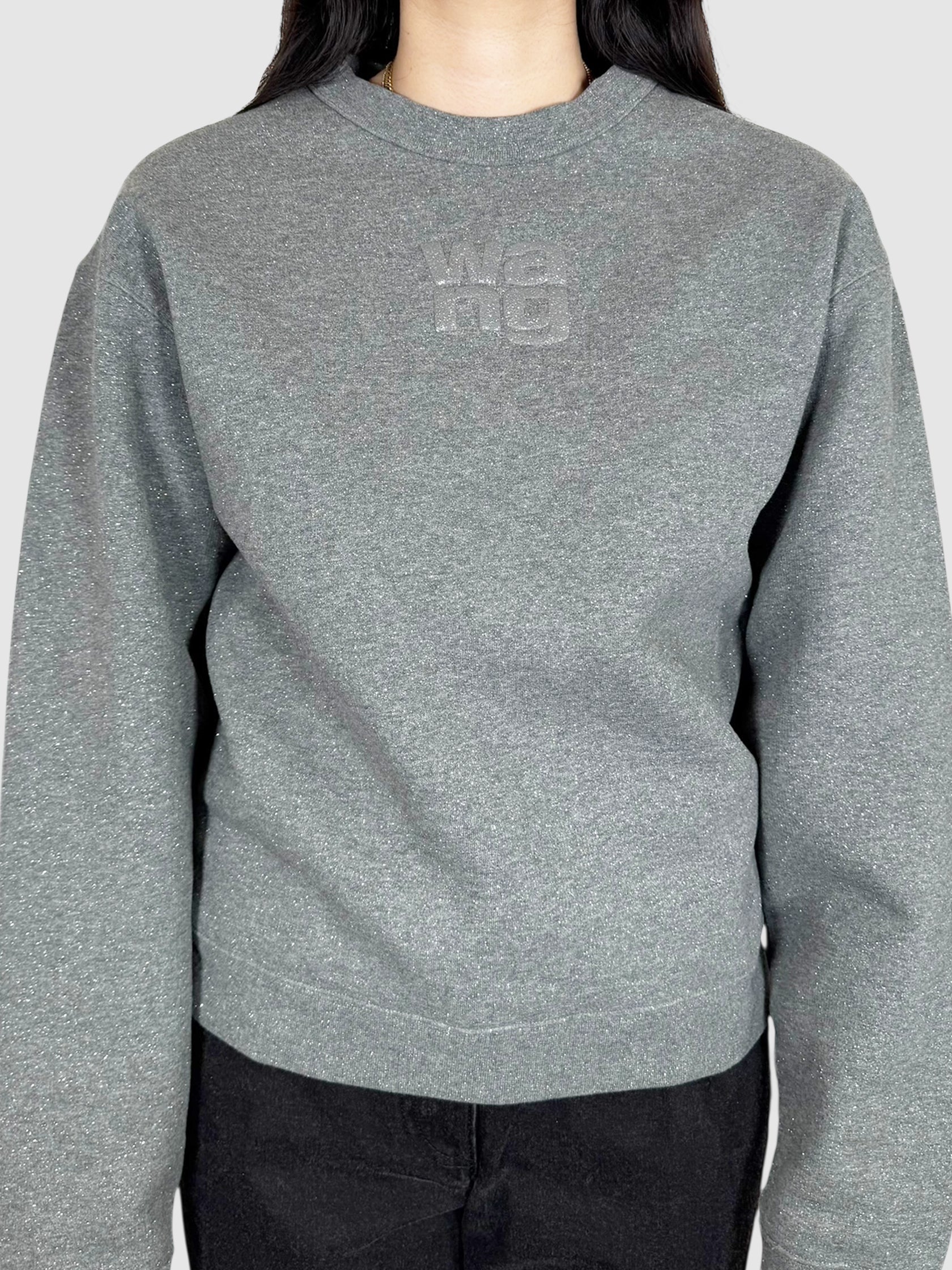 Glitter Crewneck Sweater