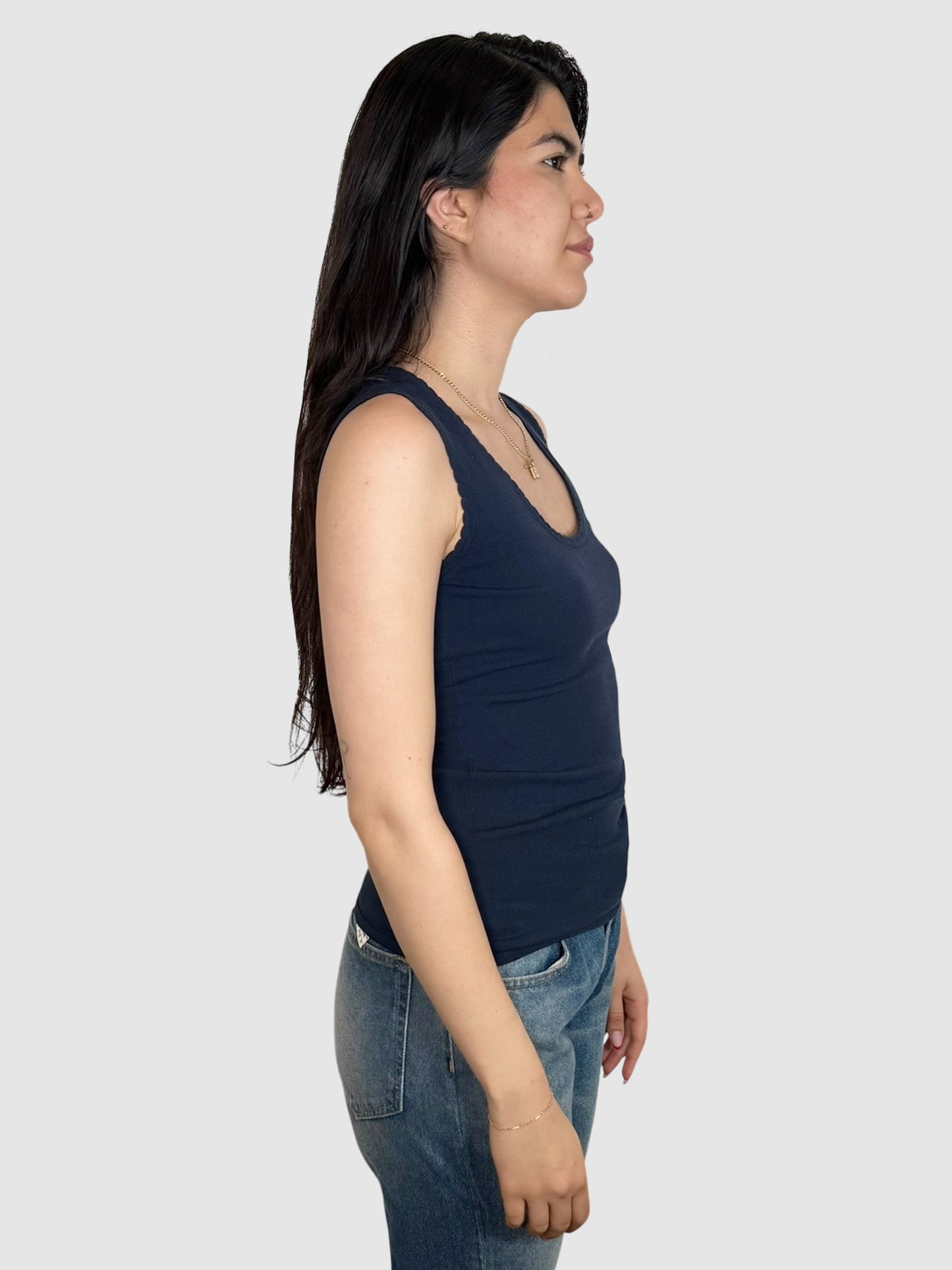 Scallop Trim Top