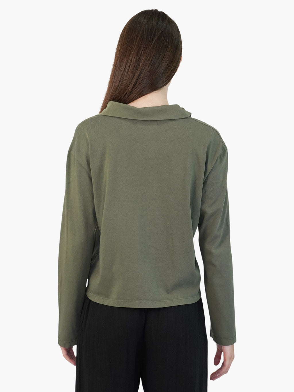 Polo Button-Up Top
