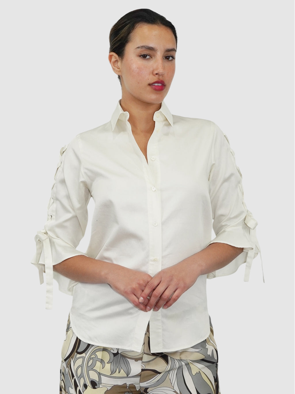 Lace-Up Top