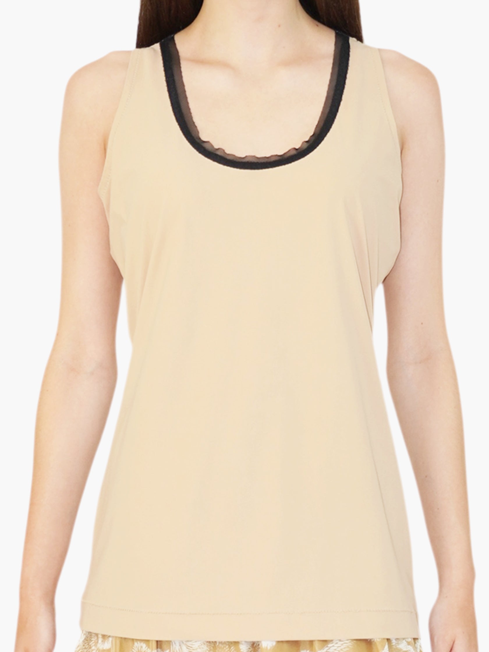 Mesh Trim Top