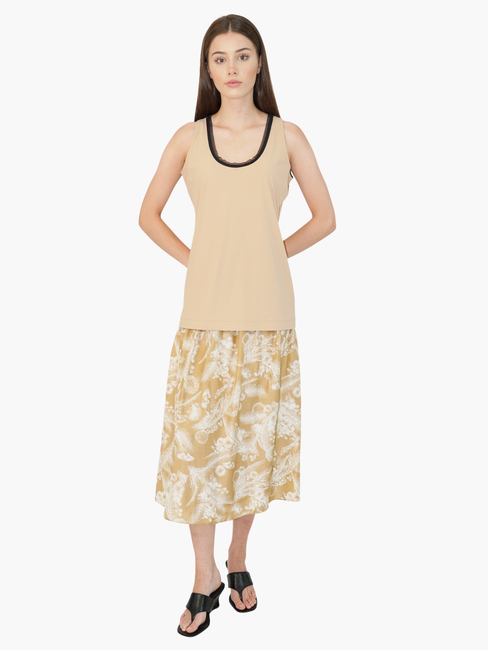 Mesh Trim Top