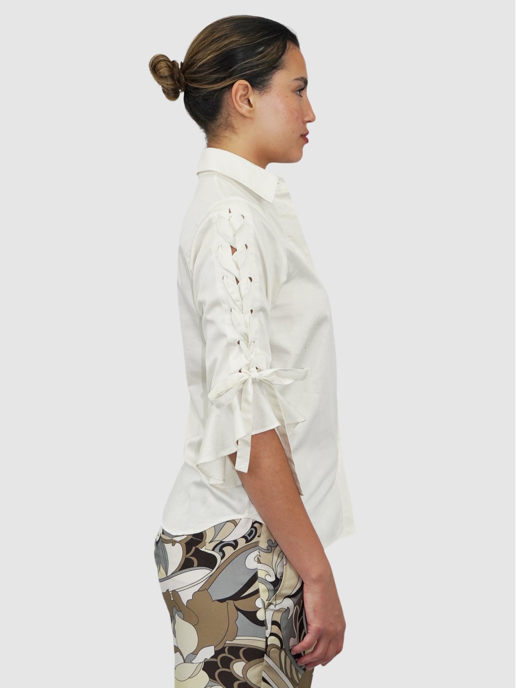 Lace-Up Top