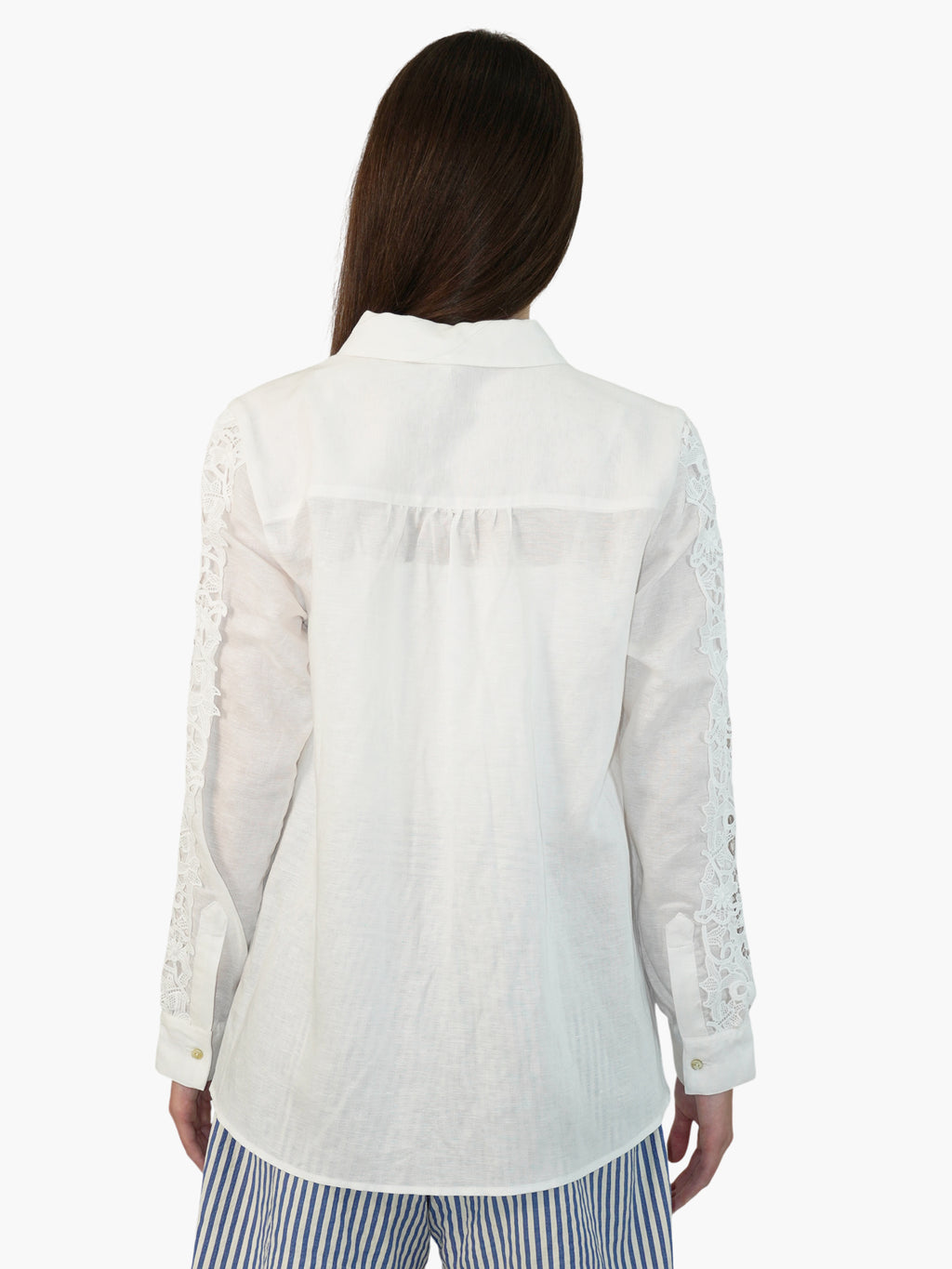 Linen Button-Up Top