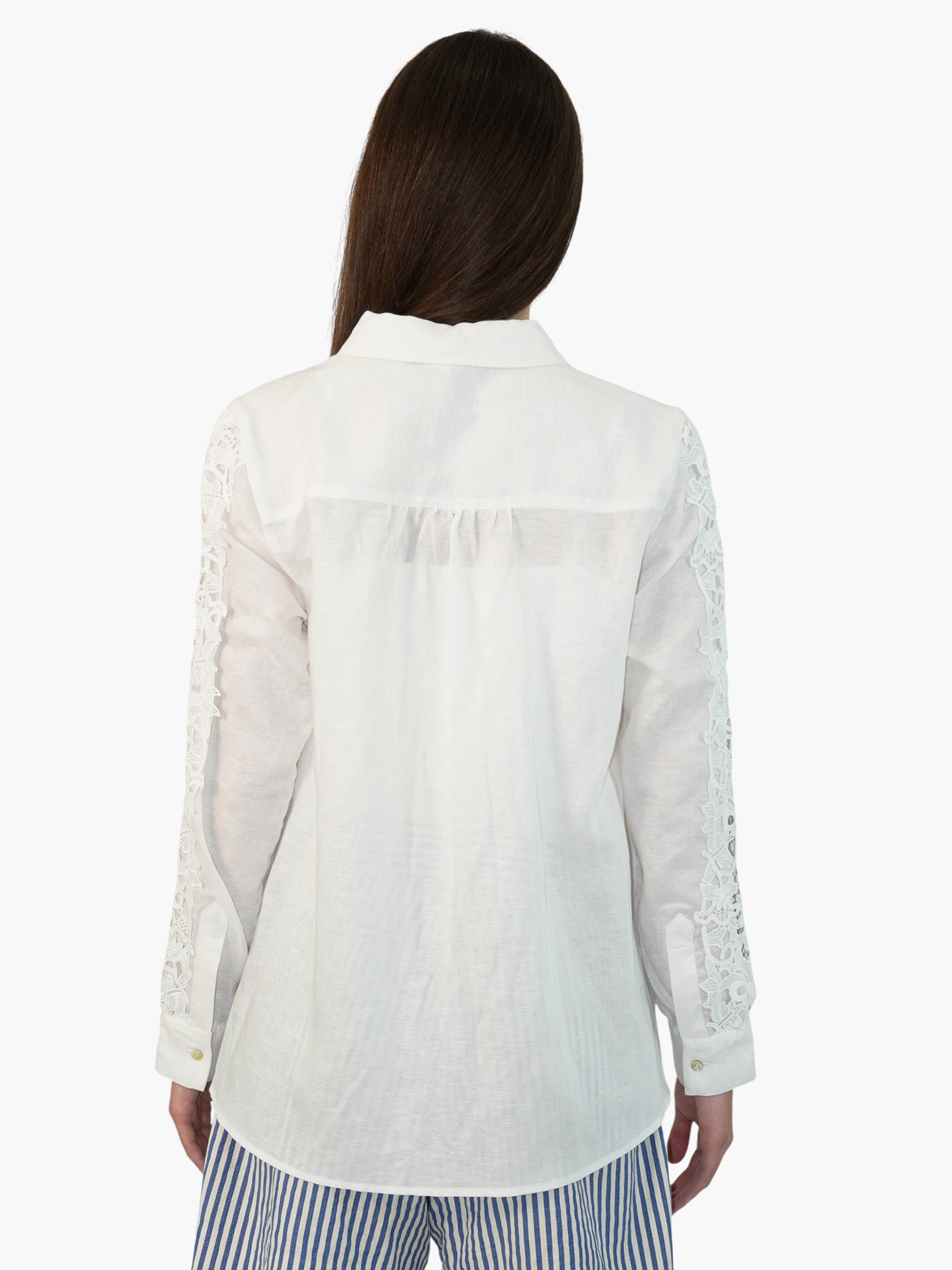 Linen Button-Up Top