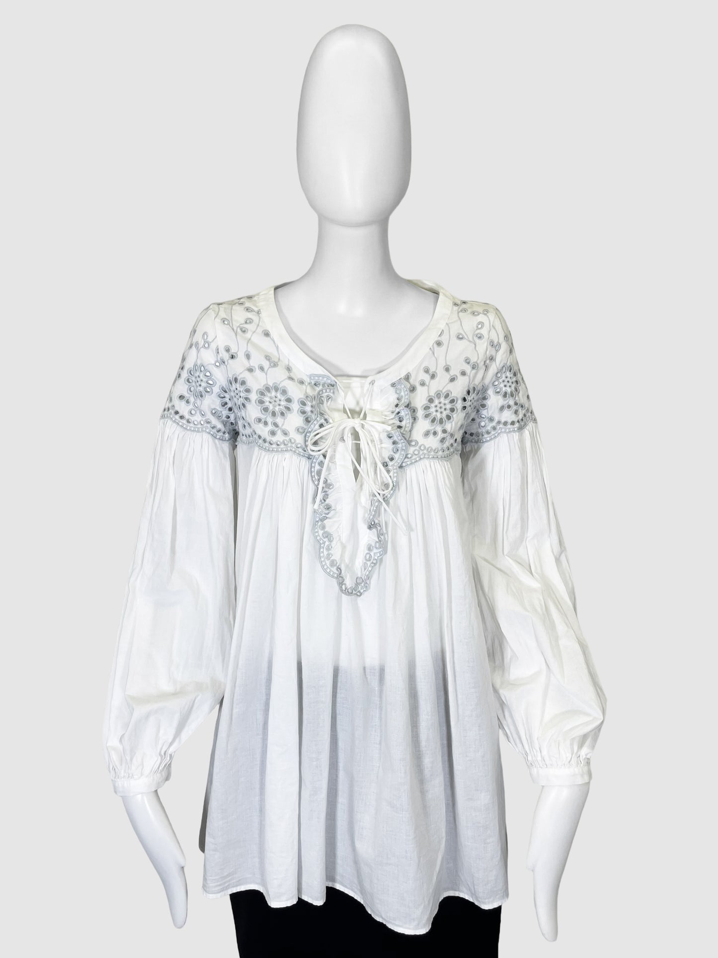 See by Chloe Eyelet Details Blouse - Size 34