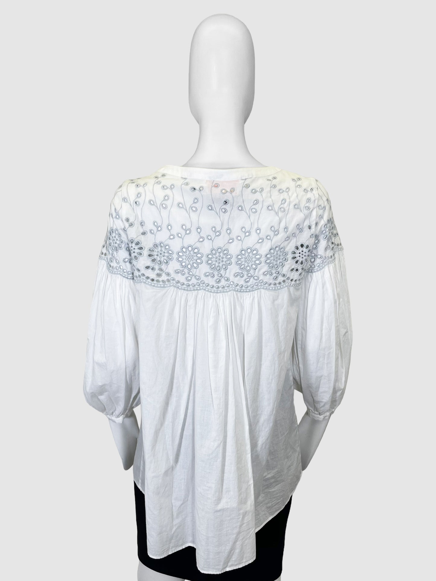 See by Chloe Eyelet Details Blouse - Size 34