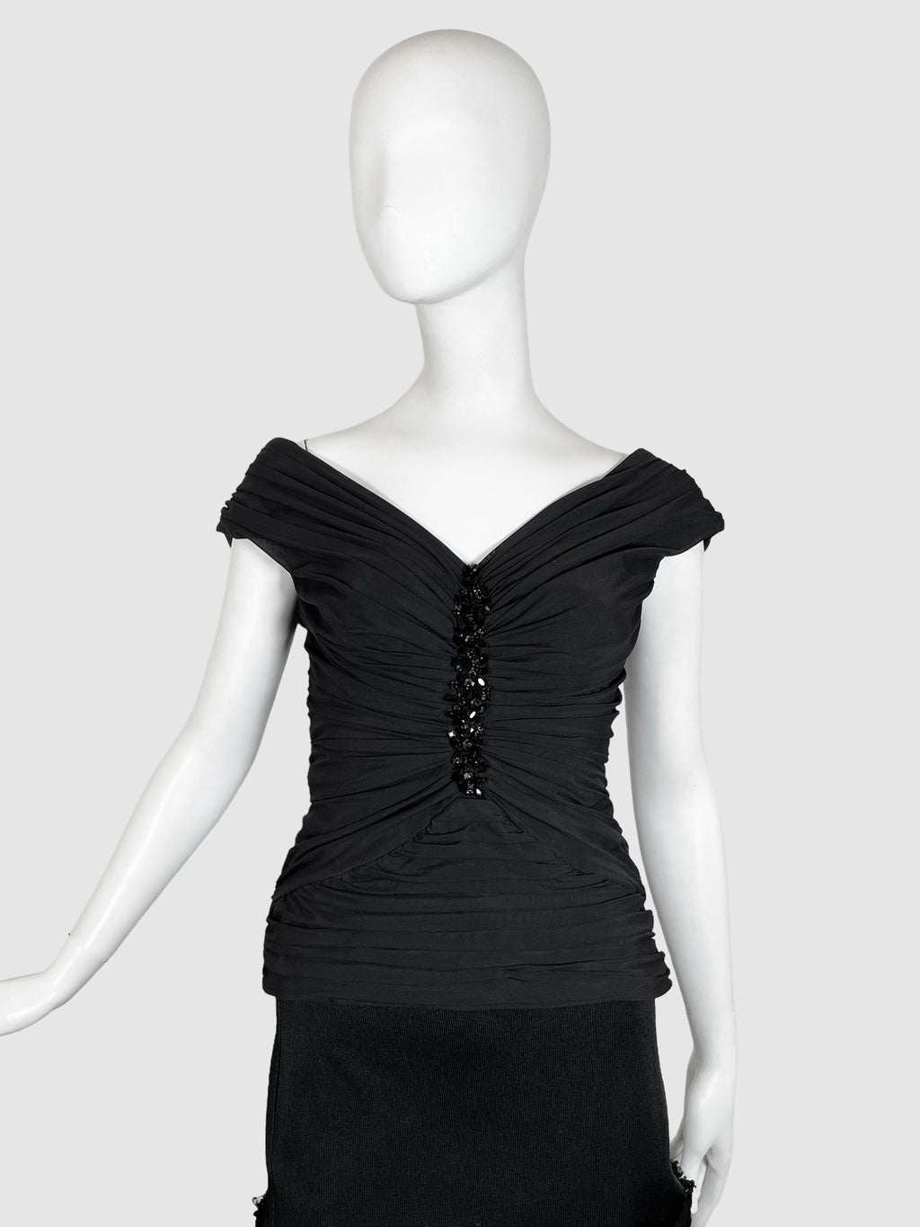 Tadashi Shoji Ruched Top - Size S