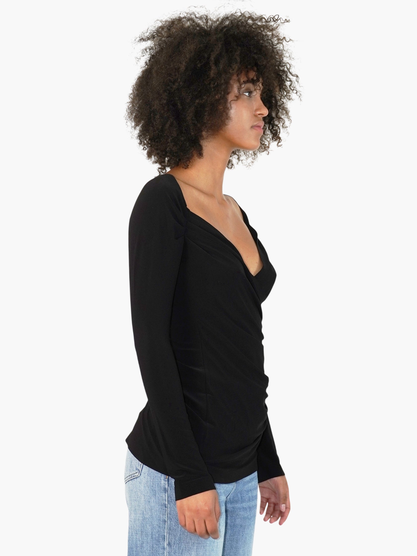 Sweetheart Drape Top