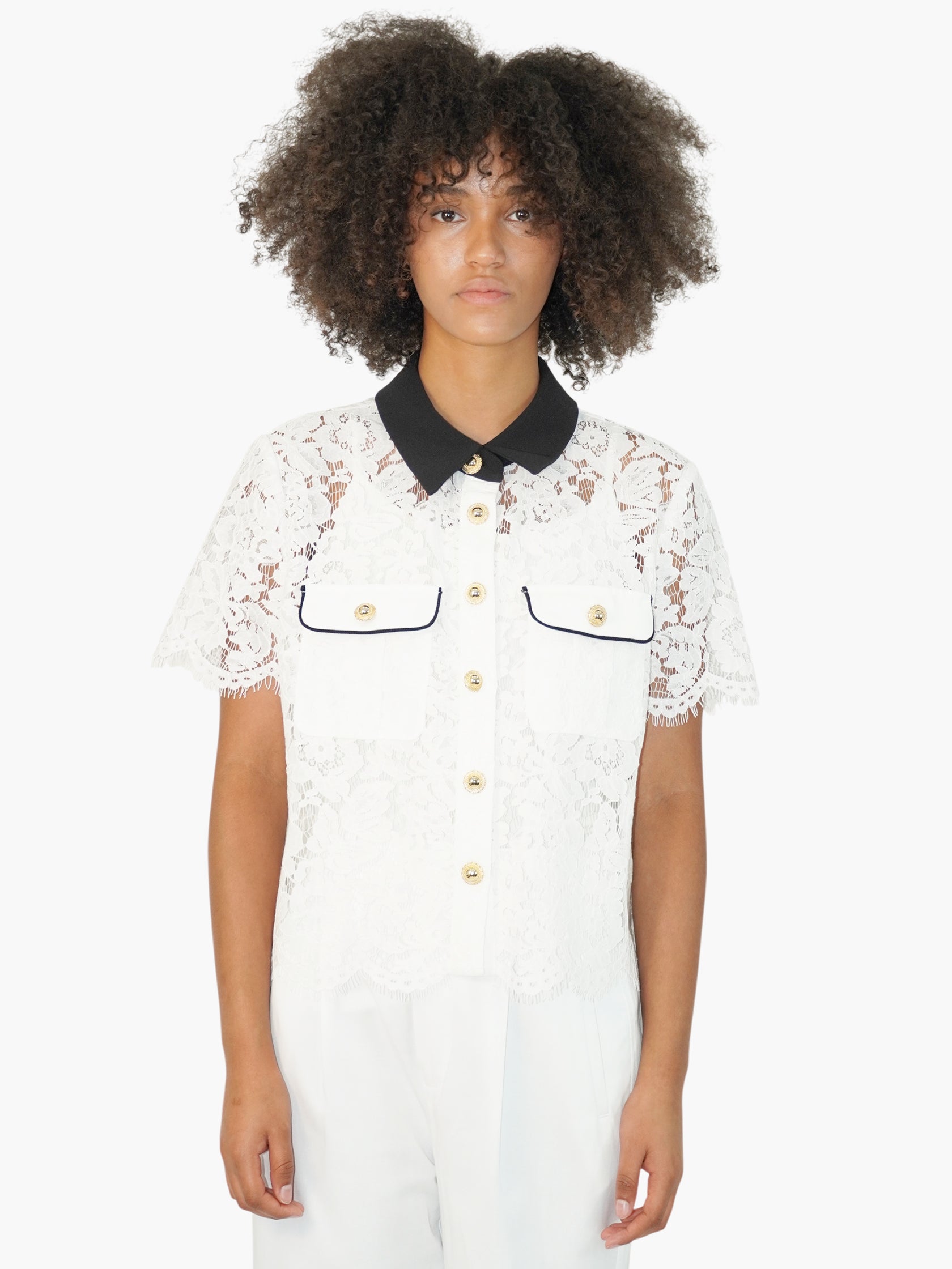 Floral Lace Top