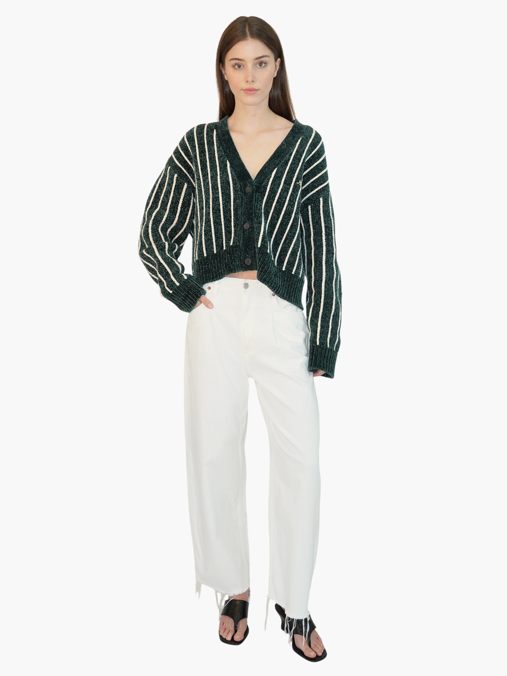 Effie Stripe Cardigan