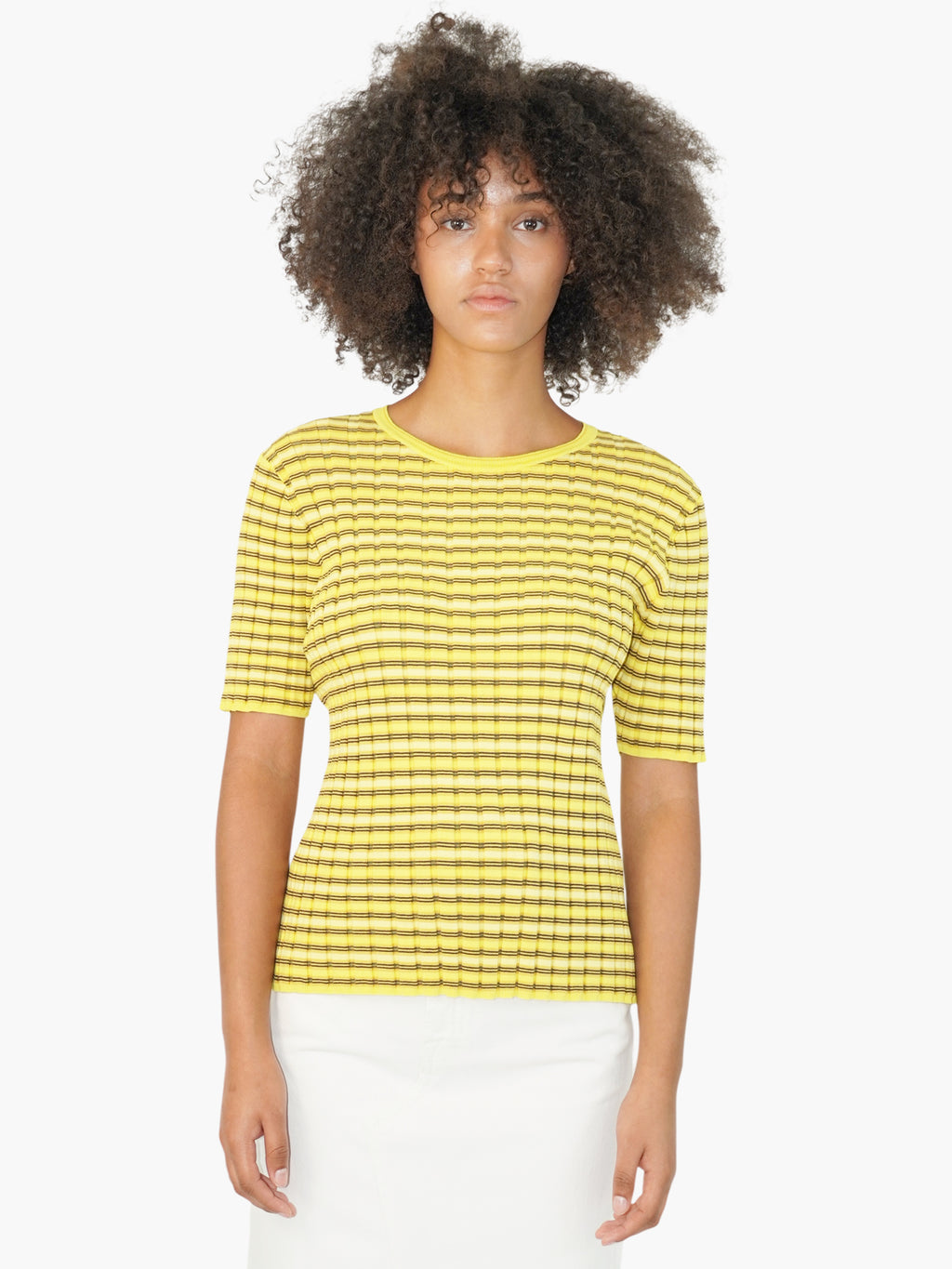 Ribbed Stripe Top