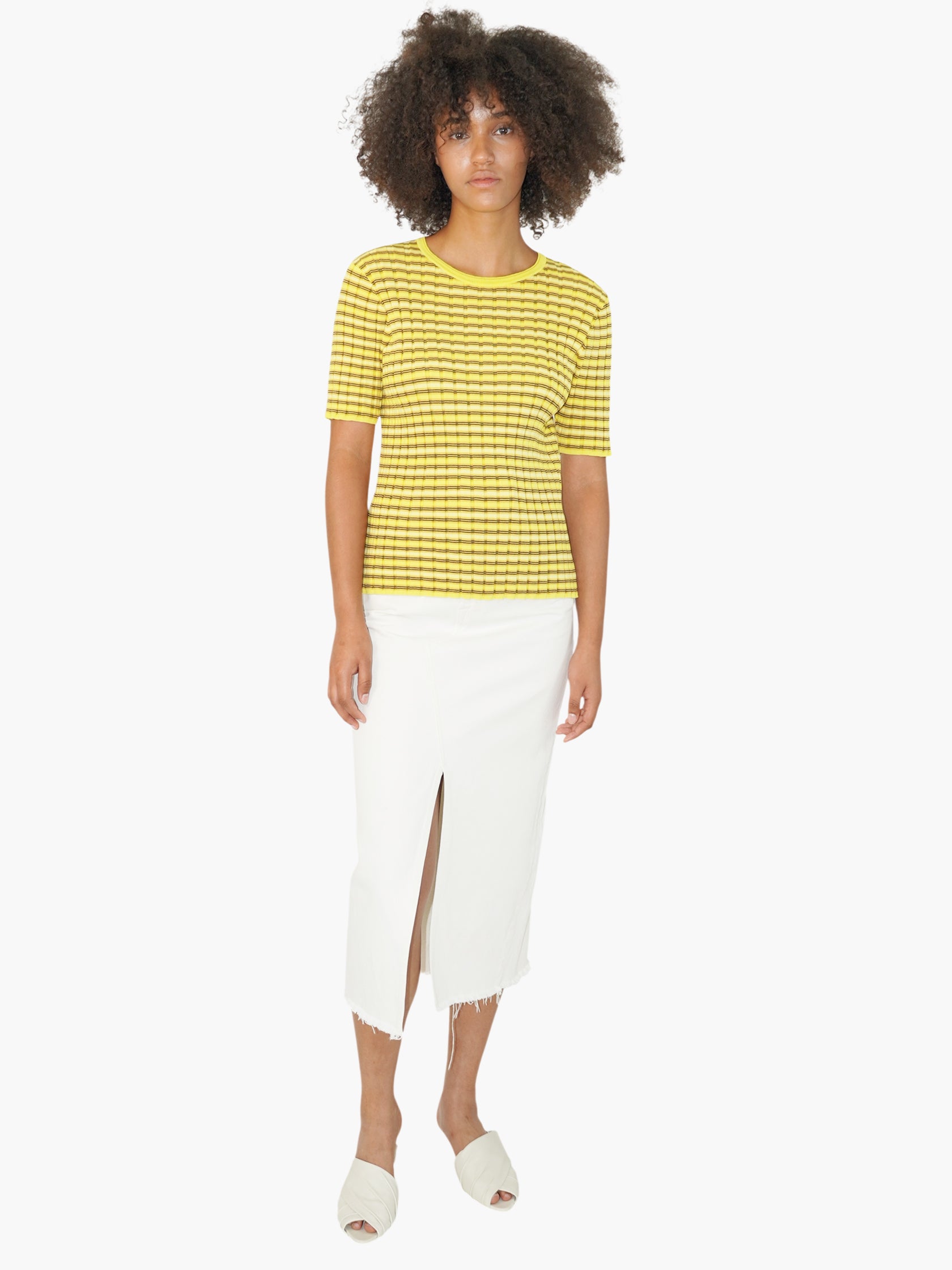 Ribbed Stripe Top