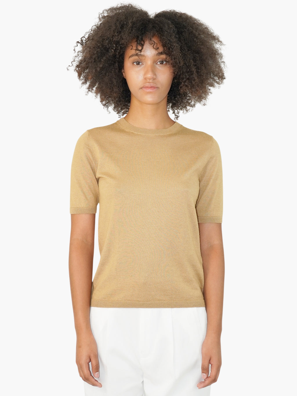 Silk Knit Top