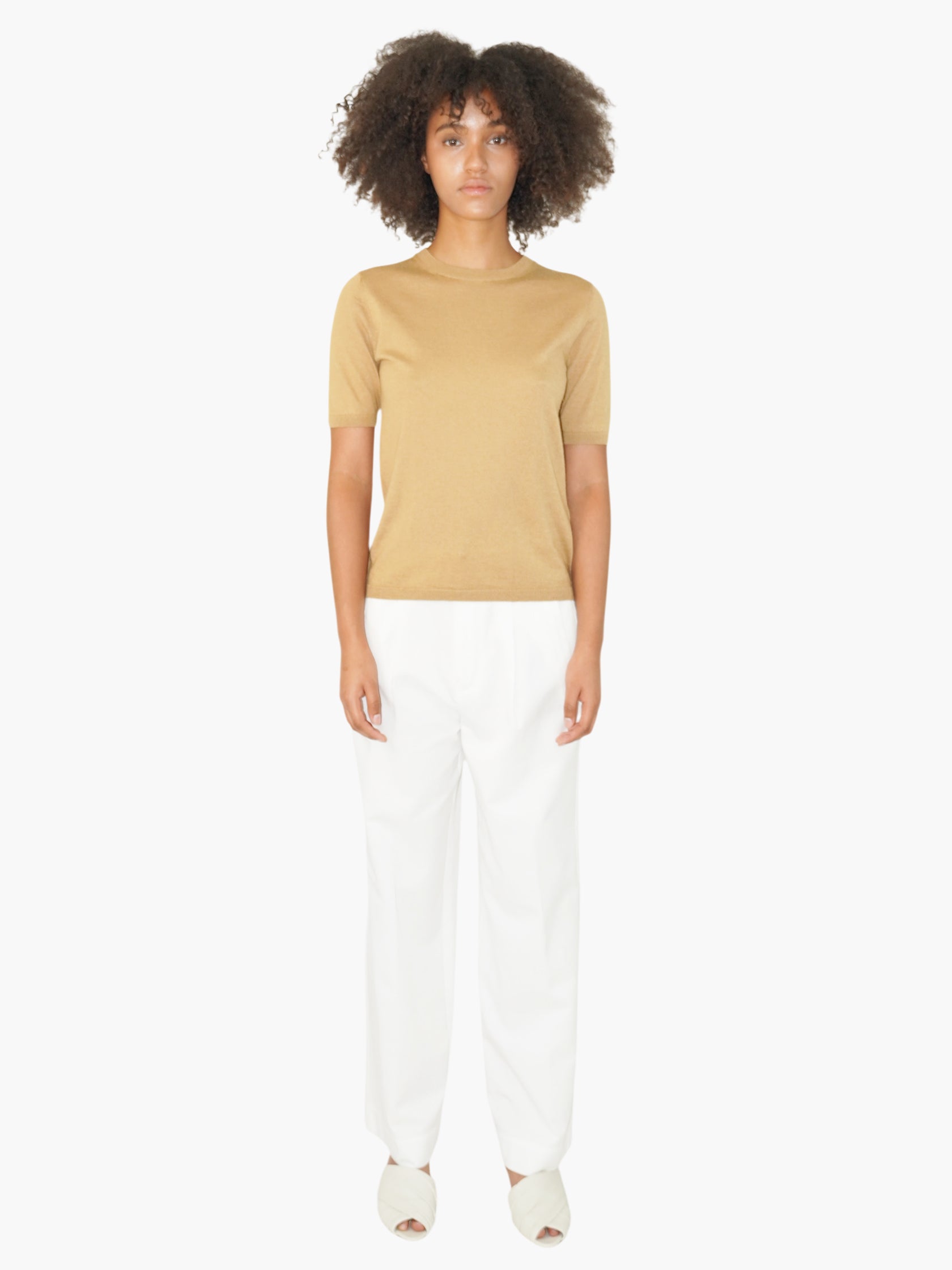 Silk Knit Top