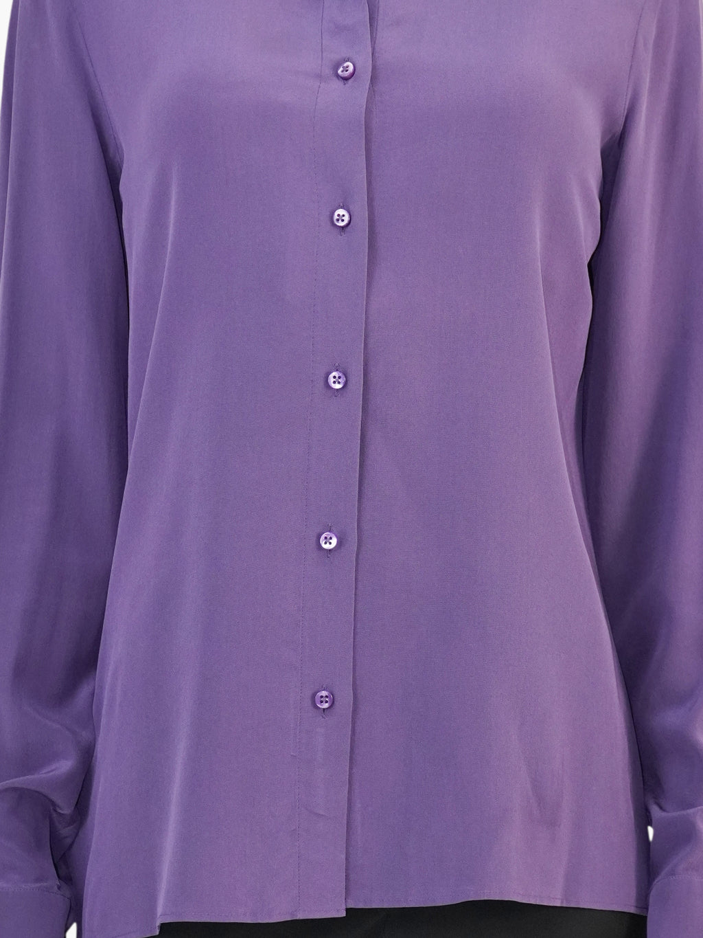 Silk Button-Up Top