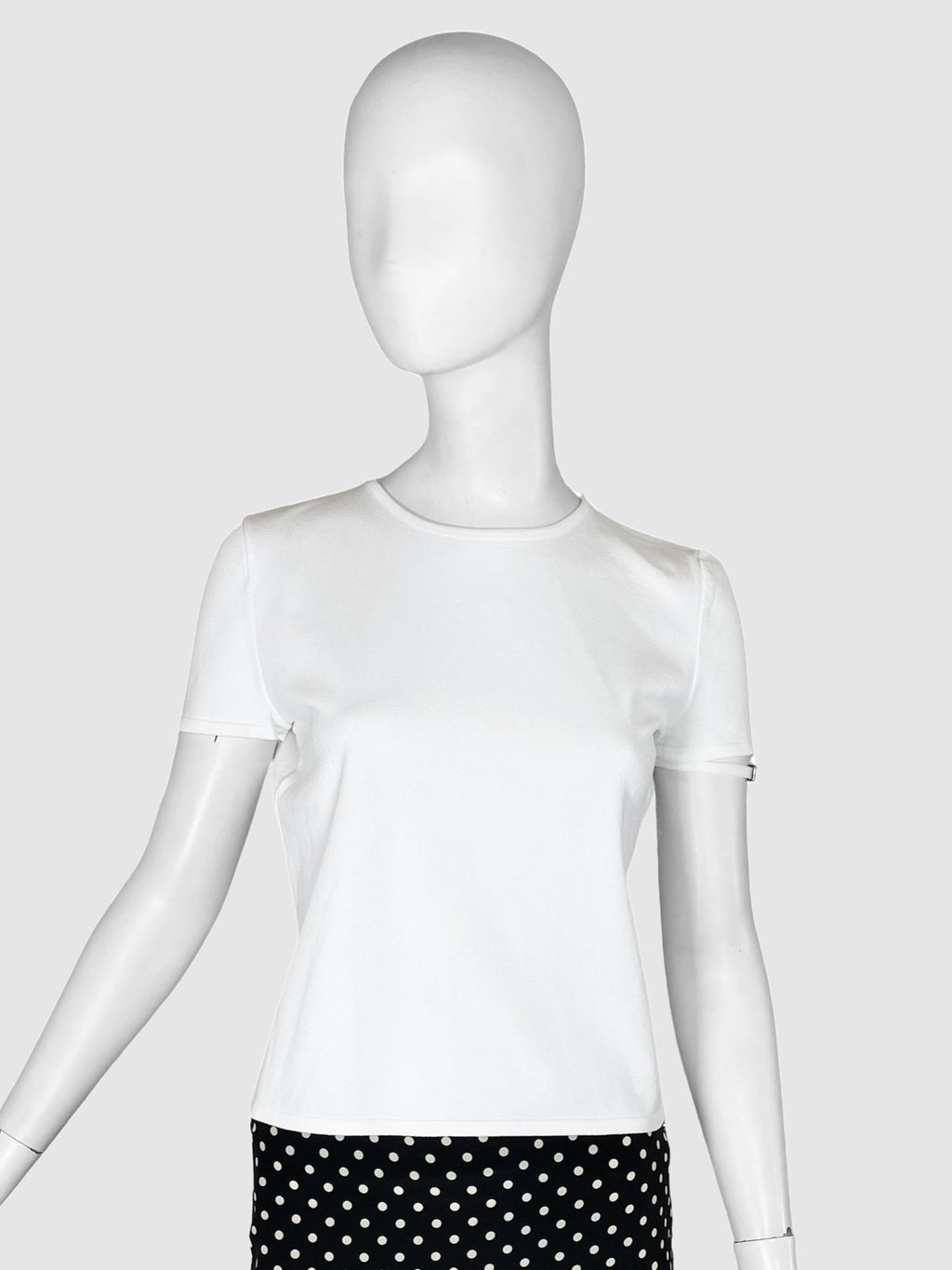 Stretchy Scoop Neck Tee - Size 44