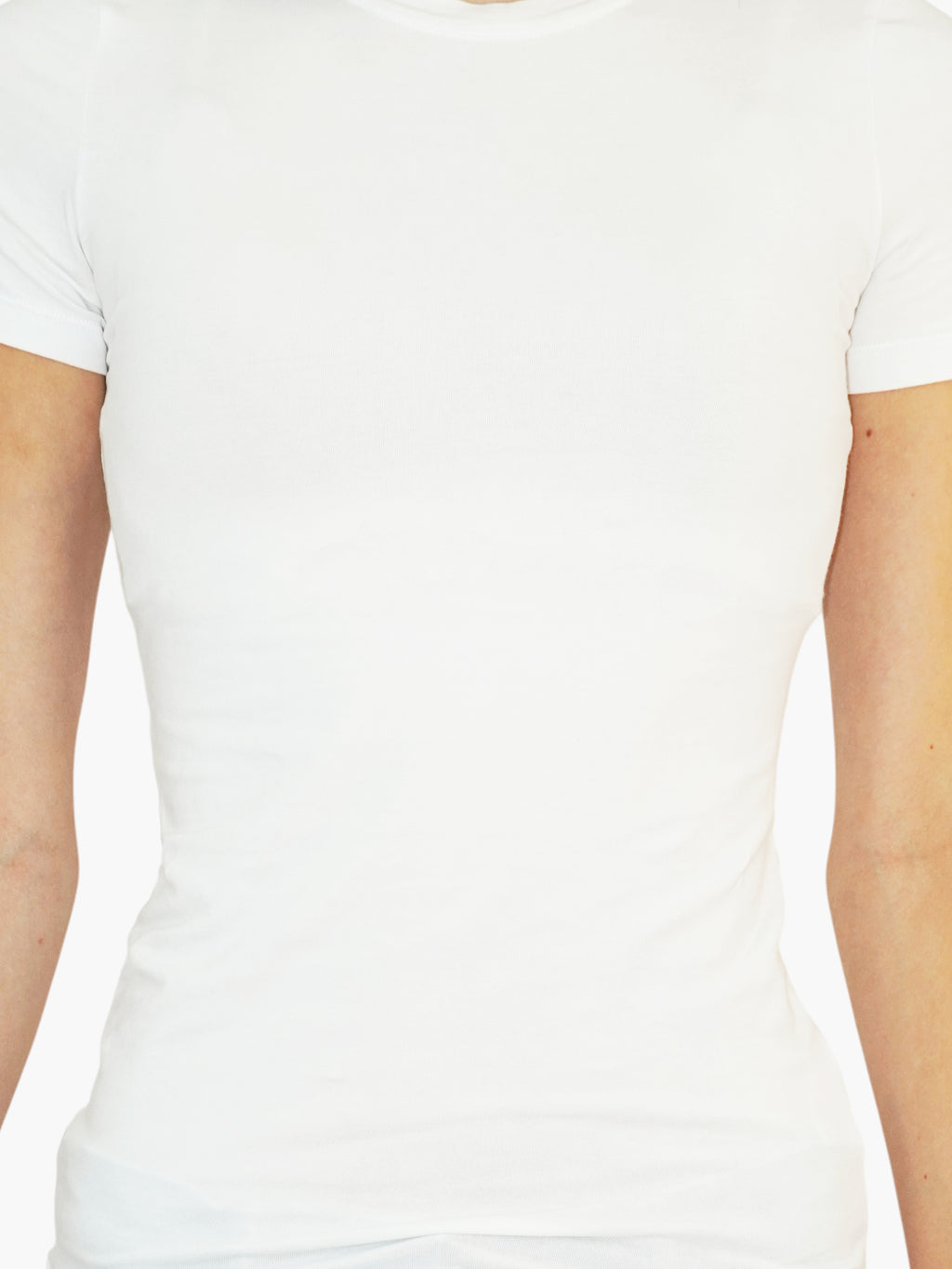 Crewneck Fitted Top